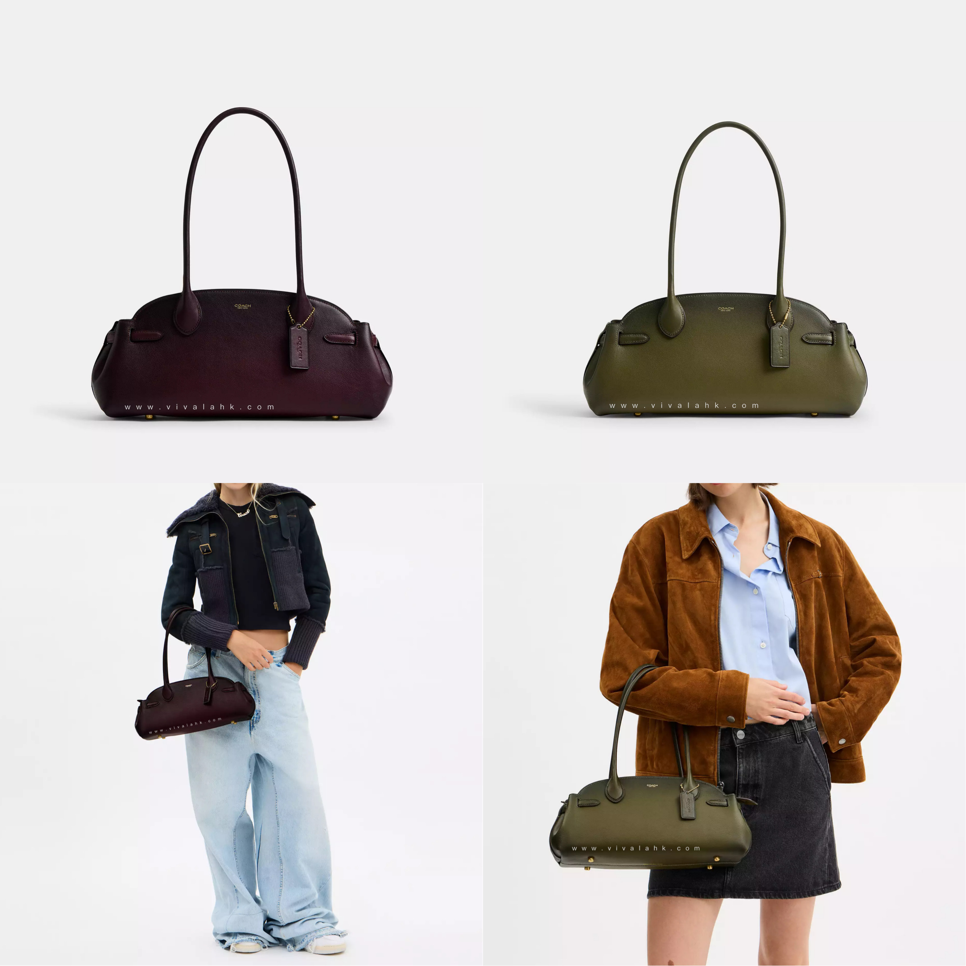 Coach - Empire 長柄單肩袋 34 (牛皮) (CCC30)