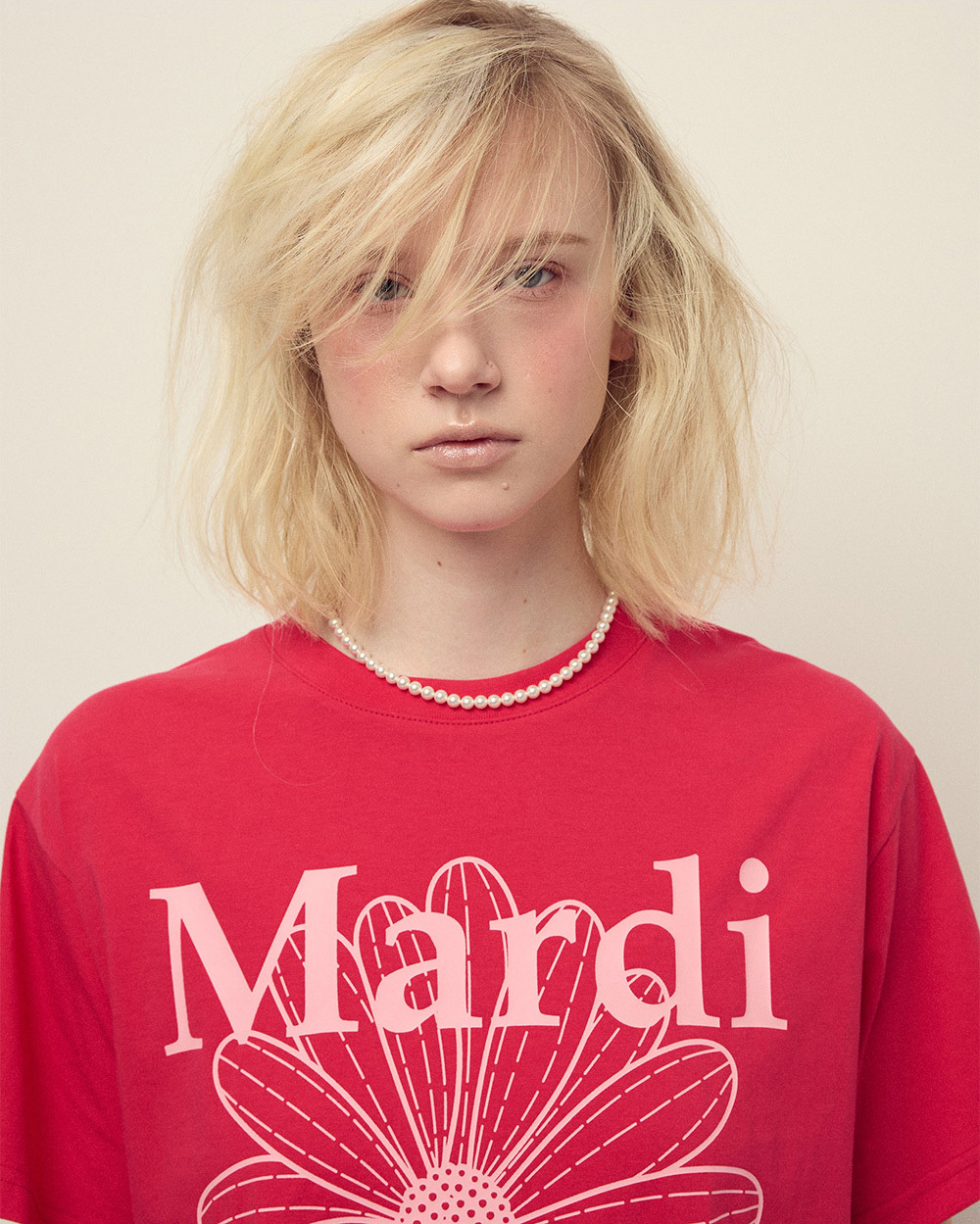 Mardi Mercredi | TSHIRT FLOWERMARDI_RED PINK
