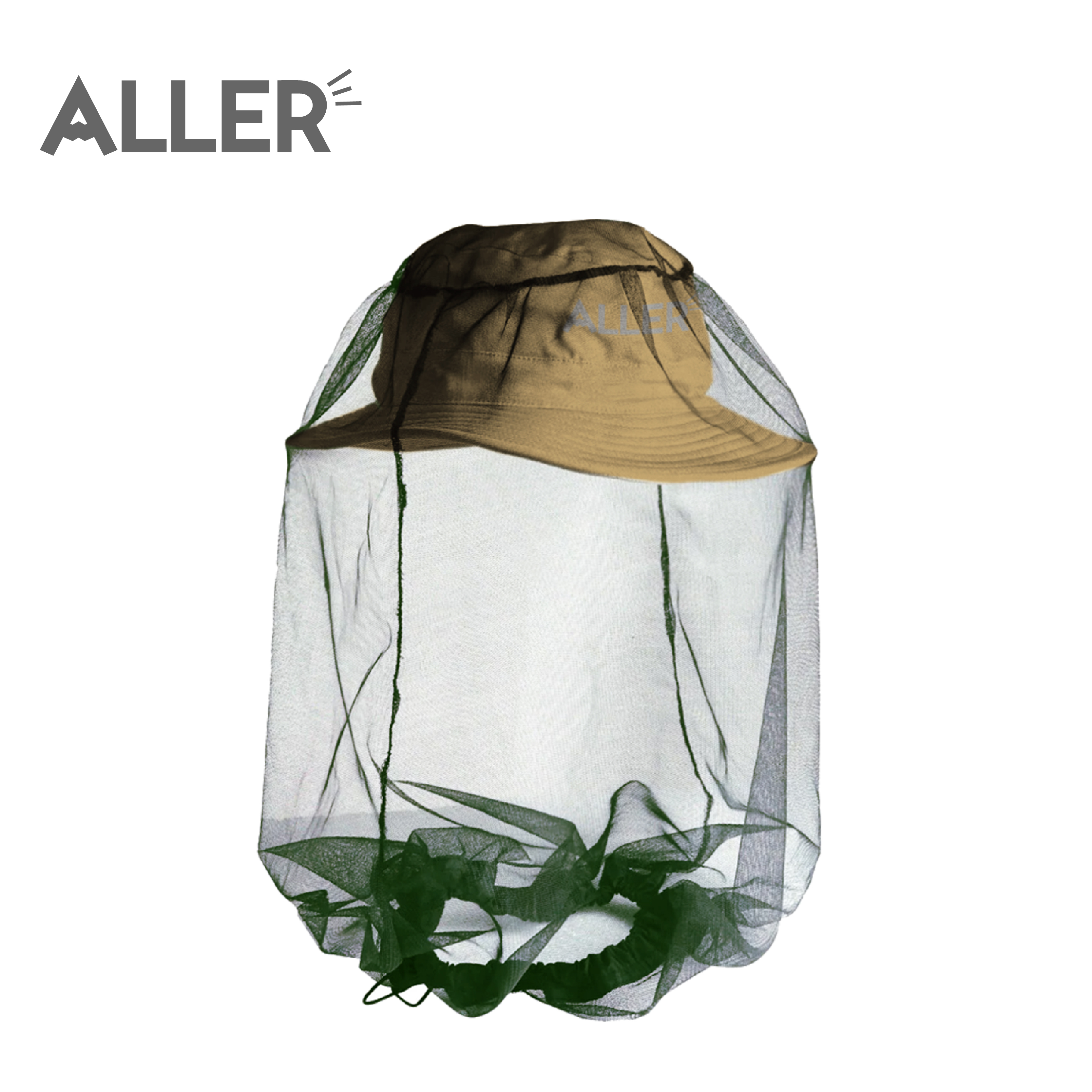ALLER 可收納防護網圓盤帽+附防蚊網 中性款 (2色)  40CNR94755