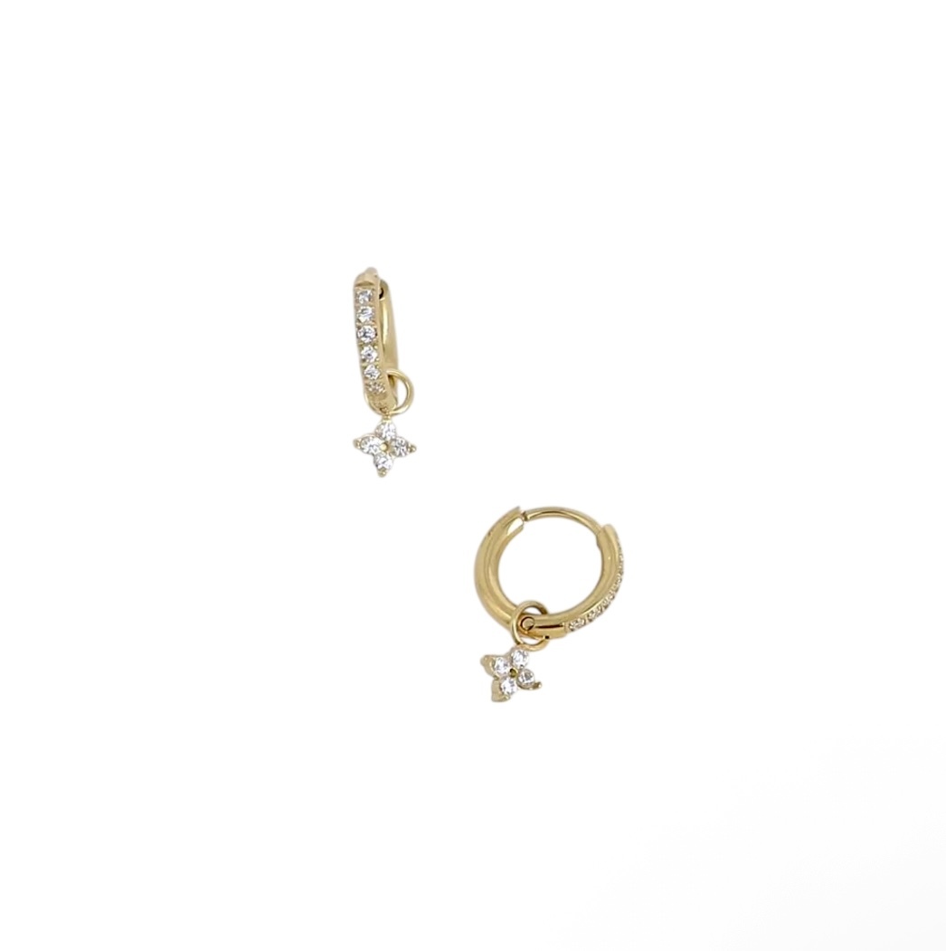 BOHM PARIS-小三葉草耳環$980