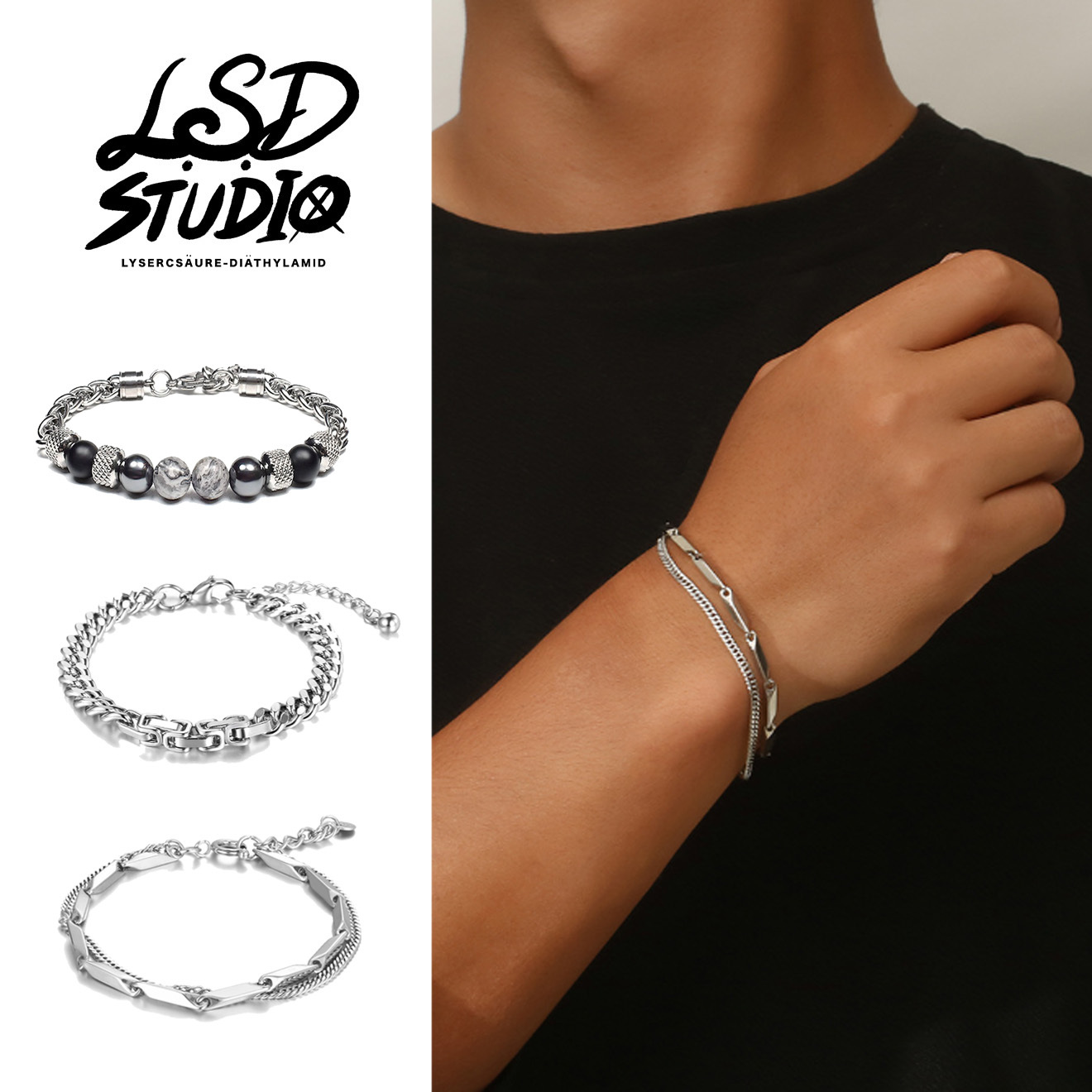 Anchor Link造型設計手環【ACES241】