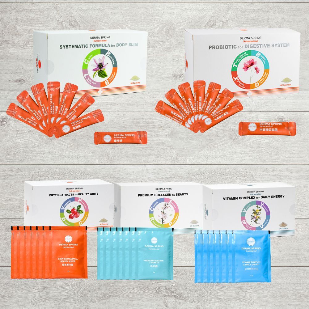 PBF 寶齡富錦 青春源系列 喜受塑/活力碧群飲品/植萃潔白皙/木寡糖百益菌/水光源膠原蛋白 (七包體驗組) -多款任選