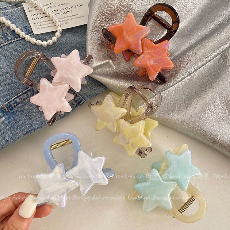 [2 FOR RM10] Summer Fresh Cute Star Hair Claw