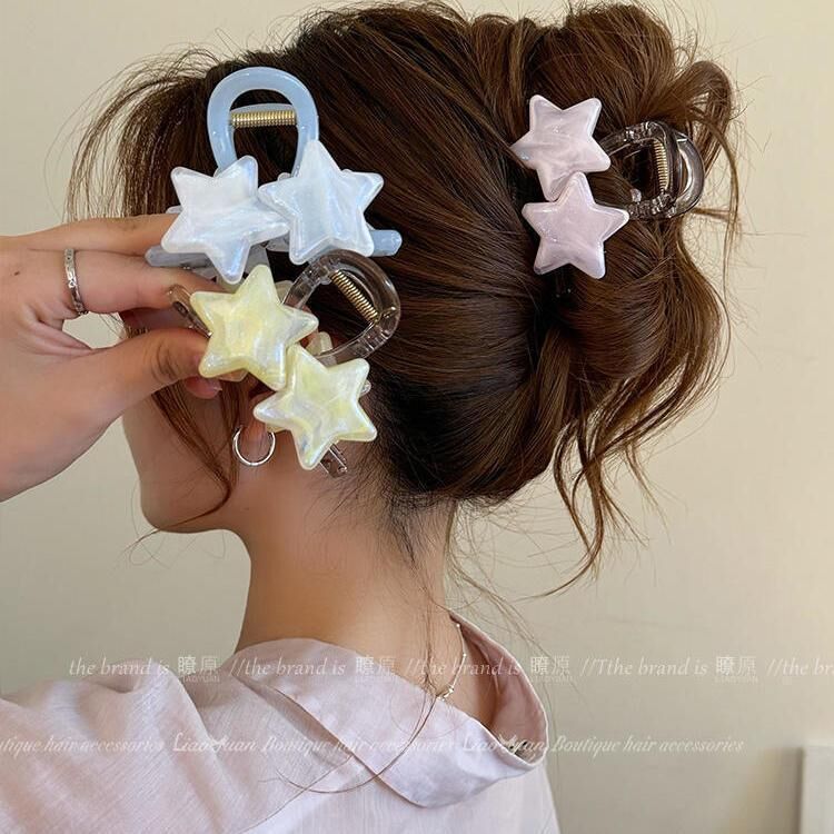 [2 FOR RM10] Summer Fresh Cute Star Hair Claw