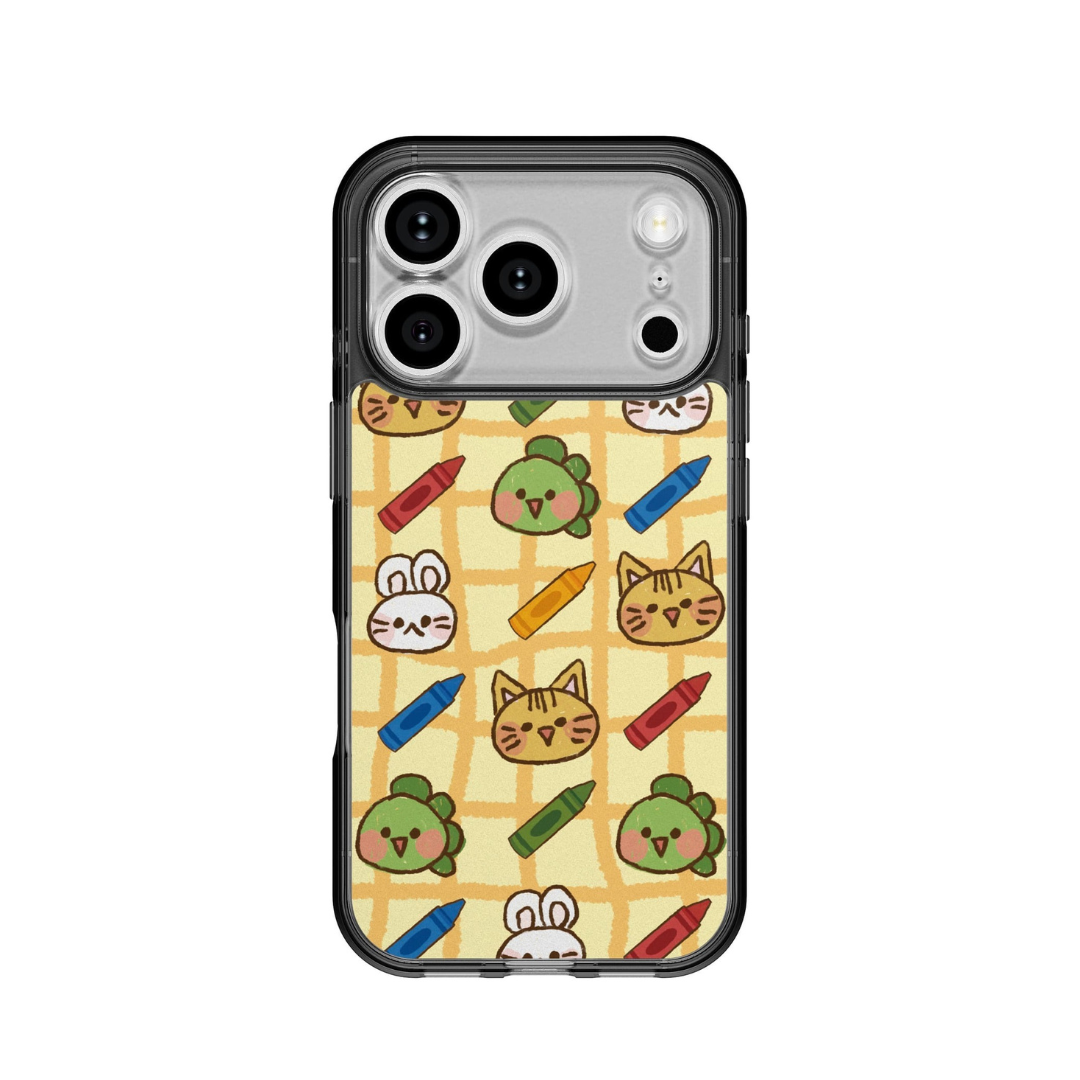 KocciTocci 手機背貼膜 / 蠟筆 KOCCI-VC246