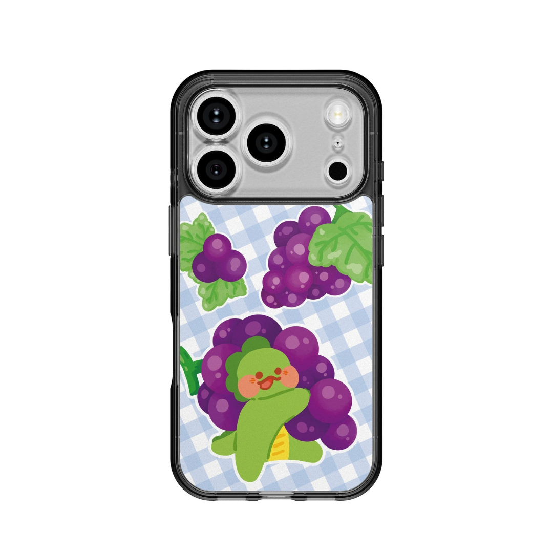 KocciTocci 手機背貼膜 / 葡萄 AGU-VC066