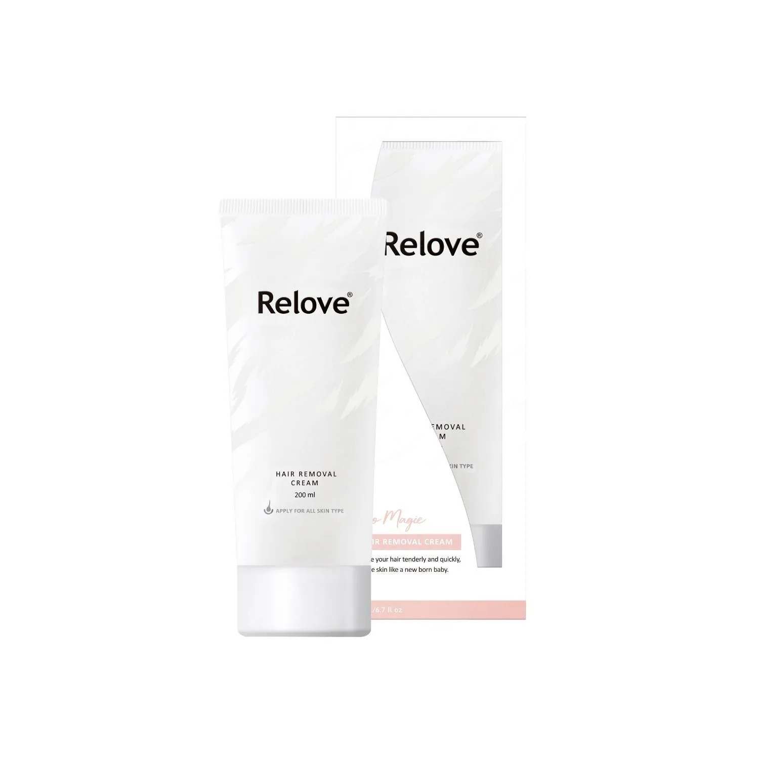 【熱門推薦】Relove 瞬淨 Ku溜零毛髮霜 200ml|無痛除毛|適合全身多個部位|除毛不乾澀|讓你擁有光滑肌膚