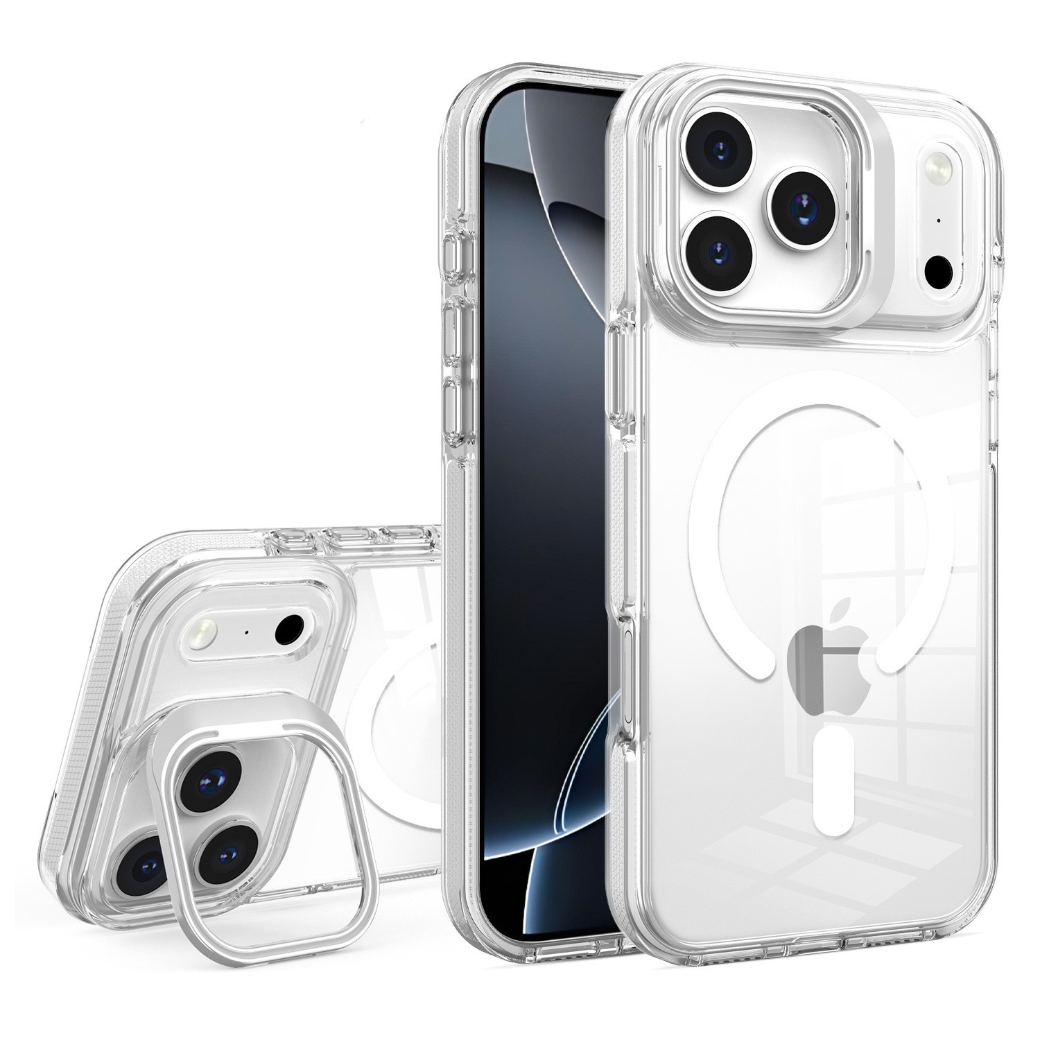 XPRO - Mag Lite Stand - iPhone 17 Pro Max Case 透明防撞磁吸支架手機保護殼