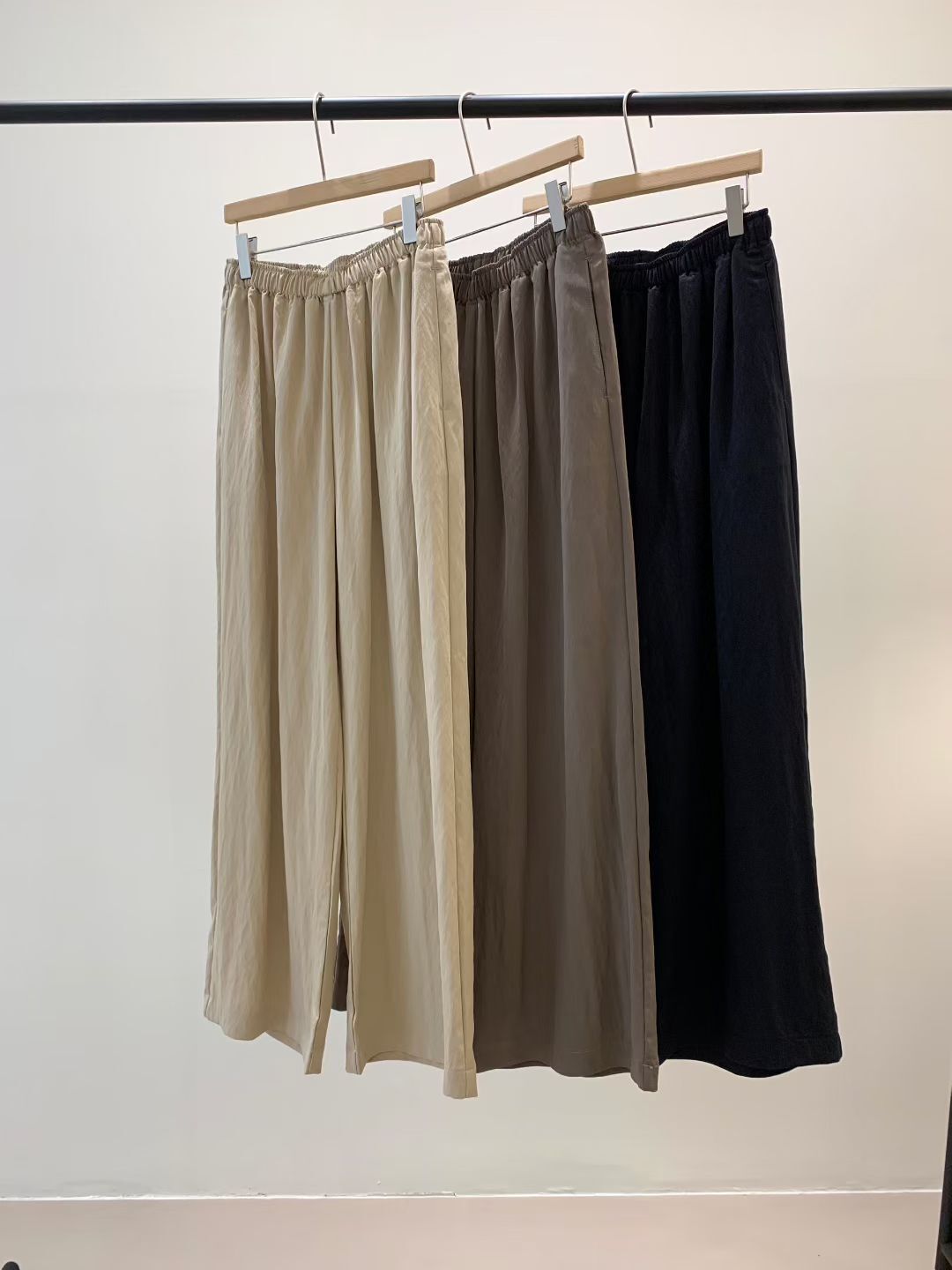 KN5016 紋路感全橡筋長褲