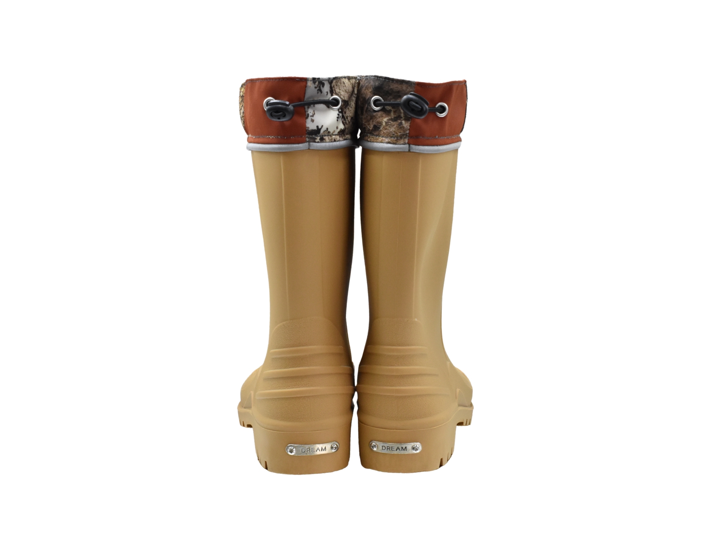 夢想中筒雨靴 - 棕