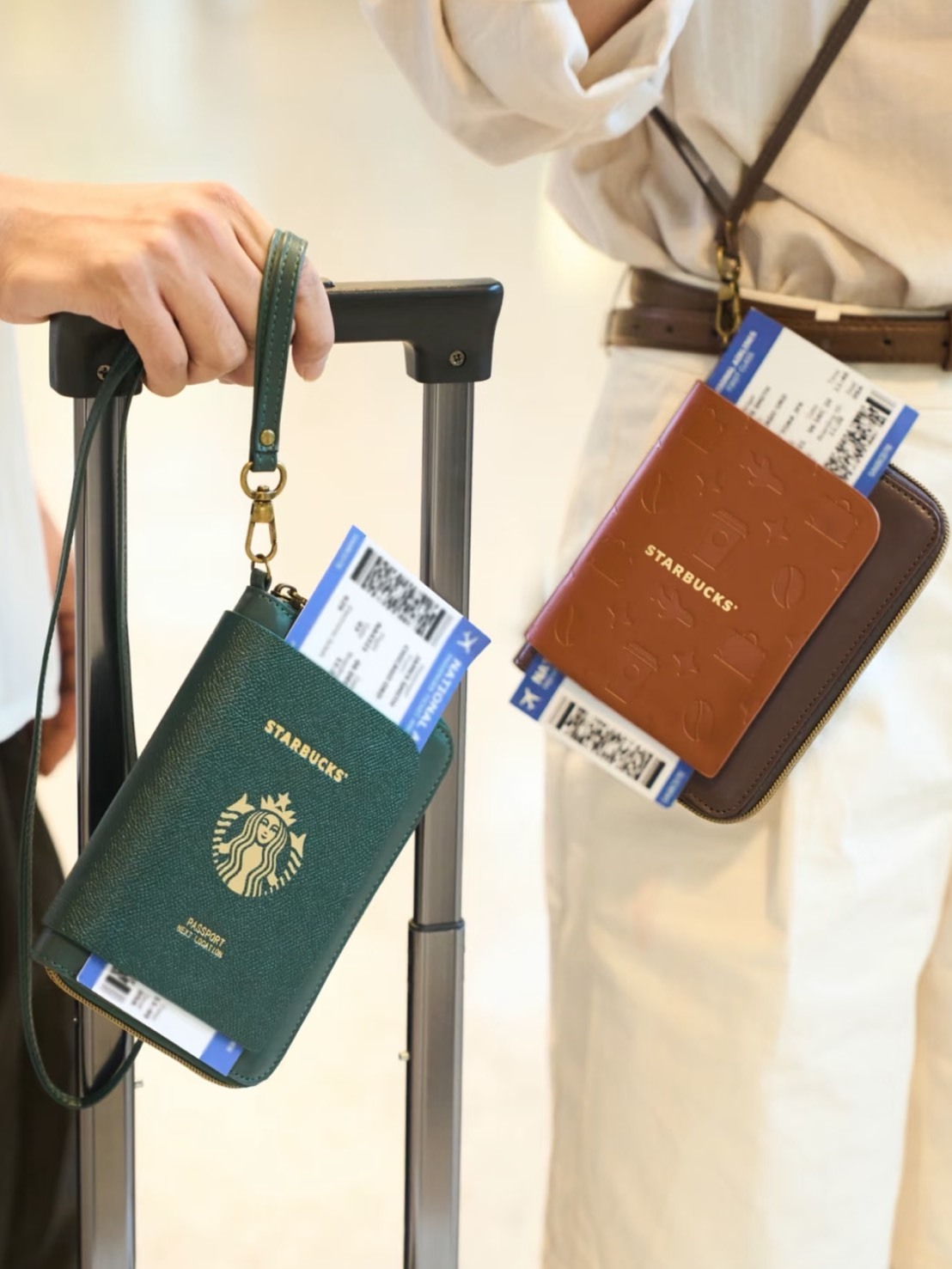 星巴克 多功能 護照套