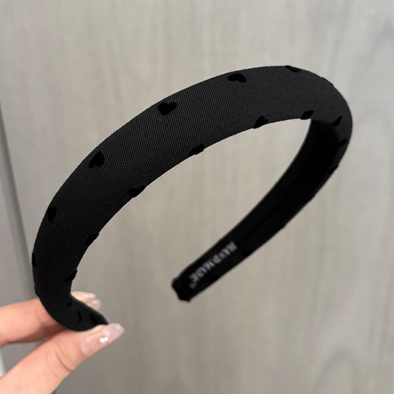 [2 FOR RM10] Black Chic Heart Thin Headband