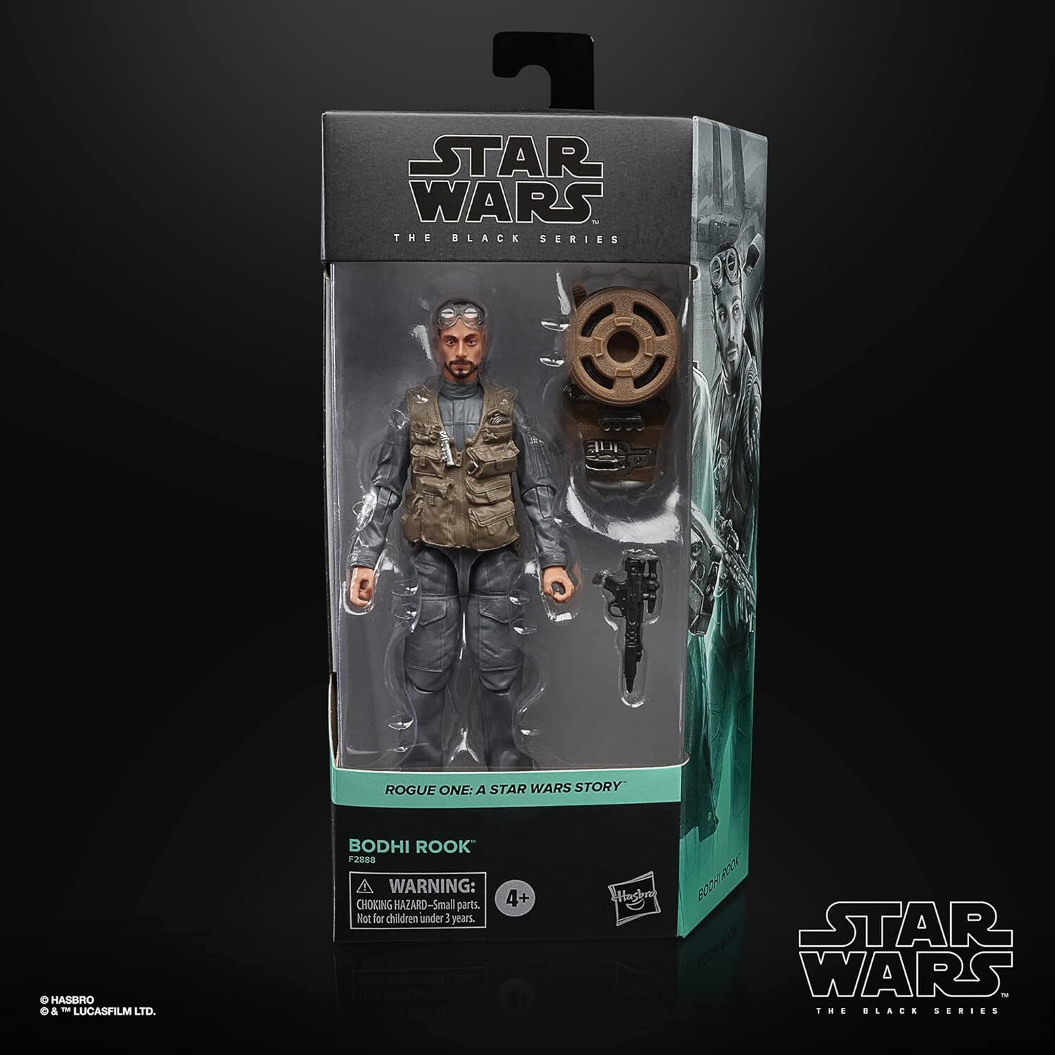 《 孩之寶 HASBRO》STAR WARS 星際大戰 俠盜一號 黑標 6吋 菩提·魯克 BODHI ROOK  F28885L00