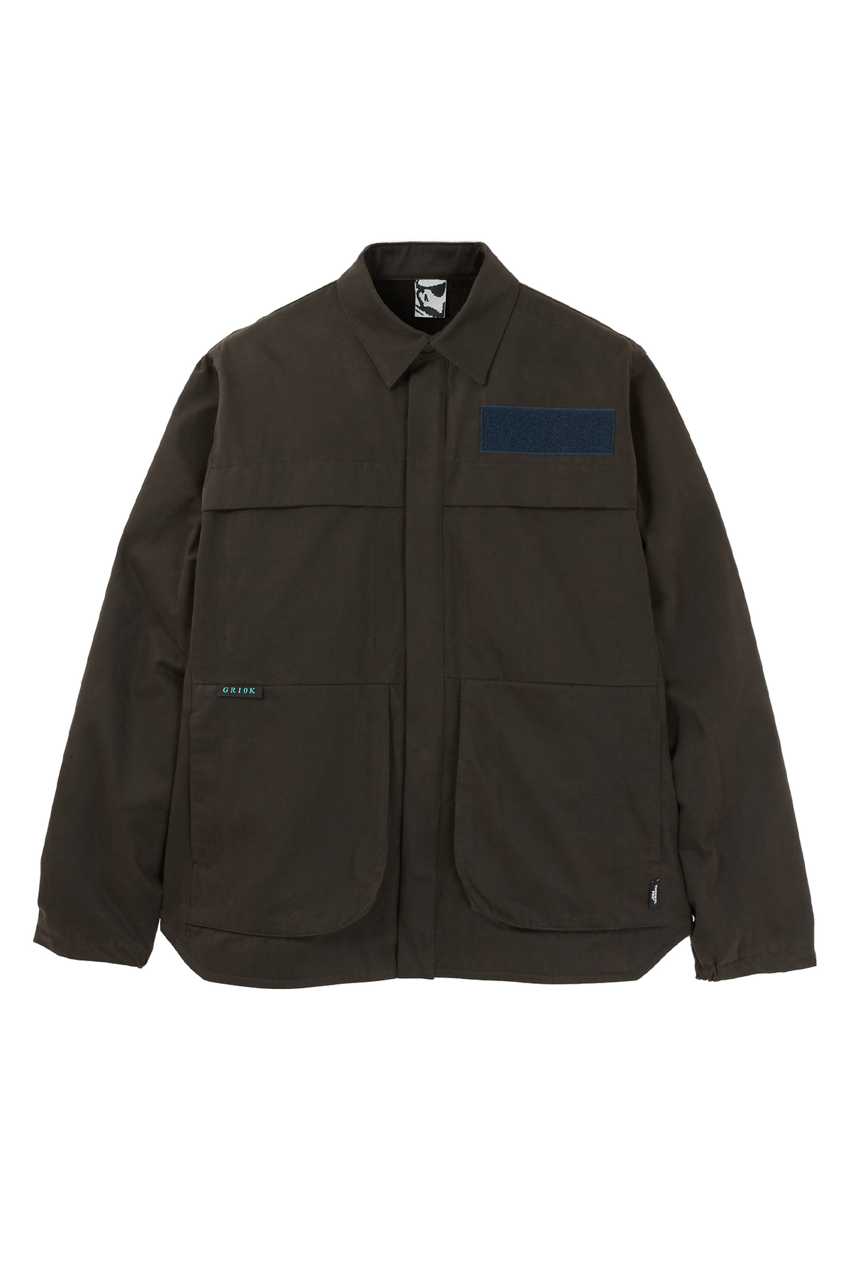 GR10K｜WARM COTTON ALPHA OVERSHIRT "Soil Brown"