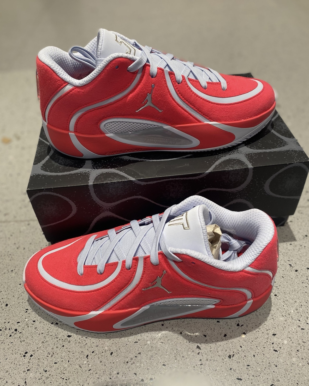 男鞋 NIKE AIR JORDAN TATUM 4 'Siren Red' 桃紅 氣墊緩震 實戰鞋 籃球鞋【IO5031-600】