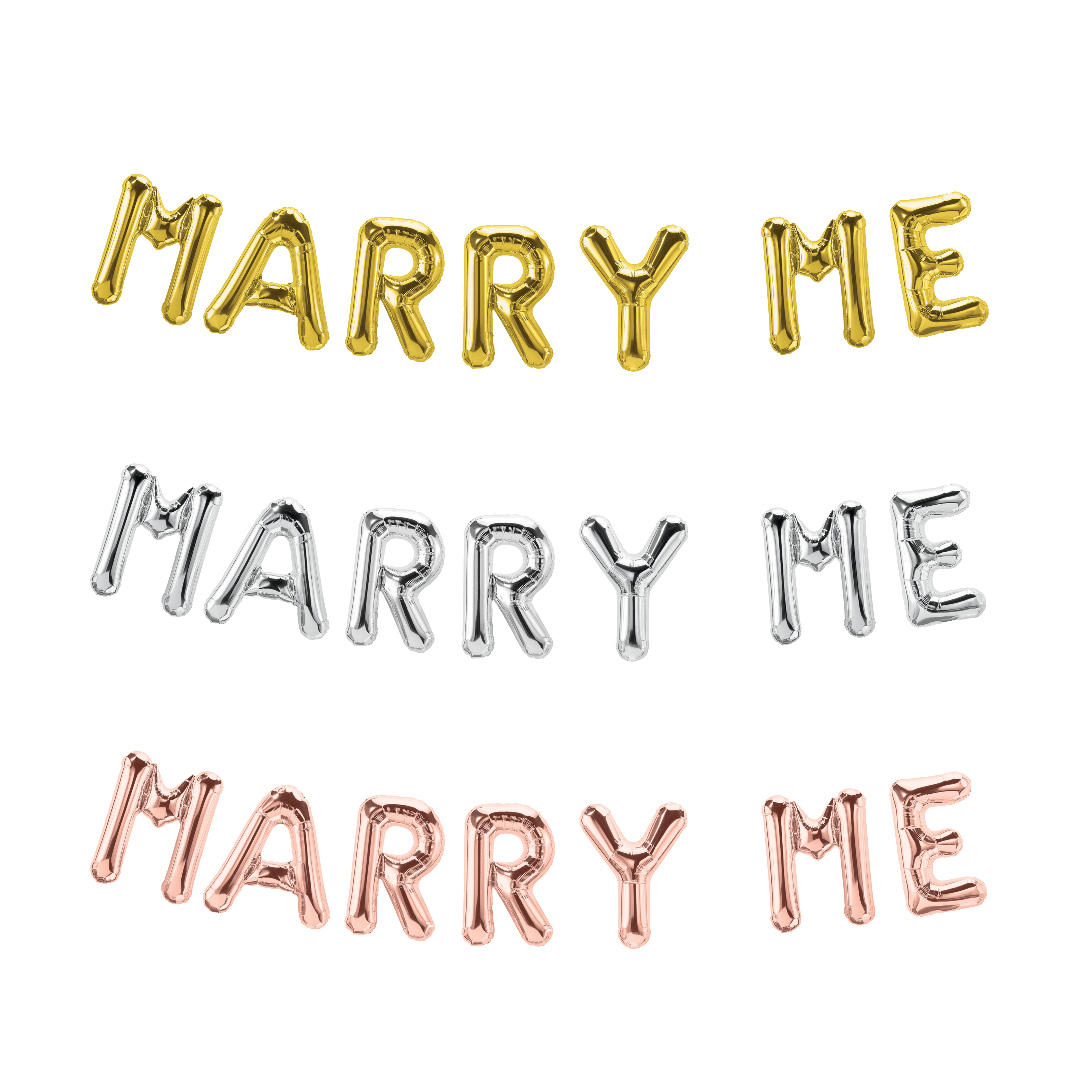 字母數字丨MARRY ME- 16吋