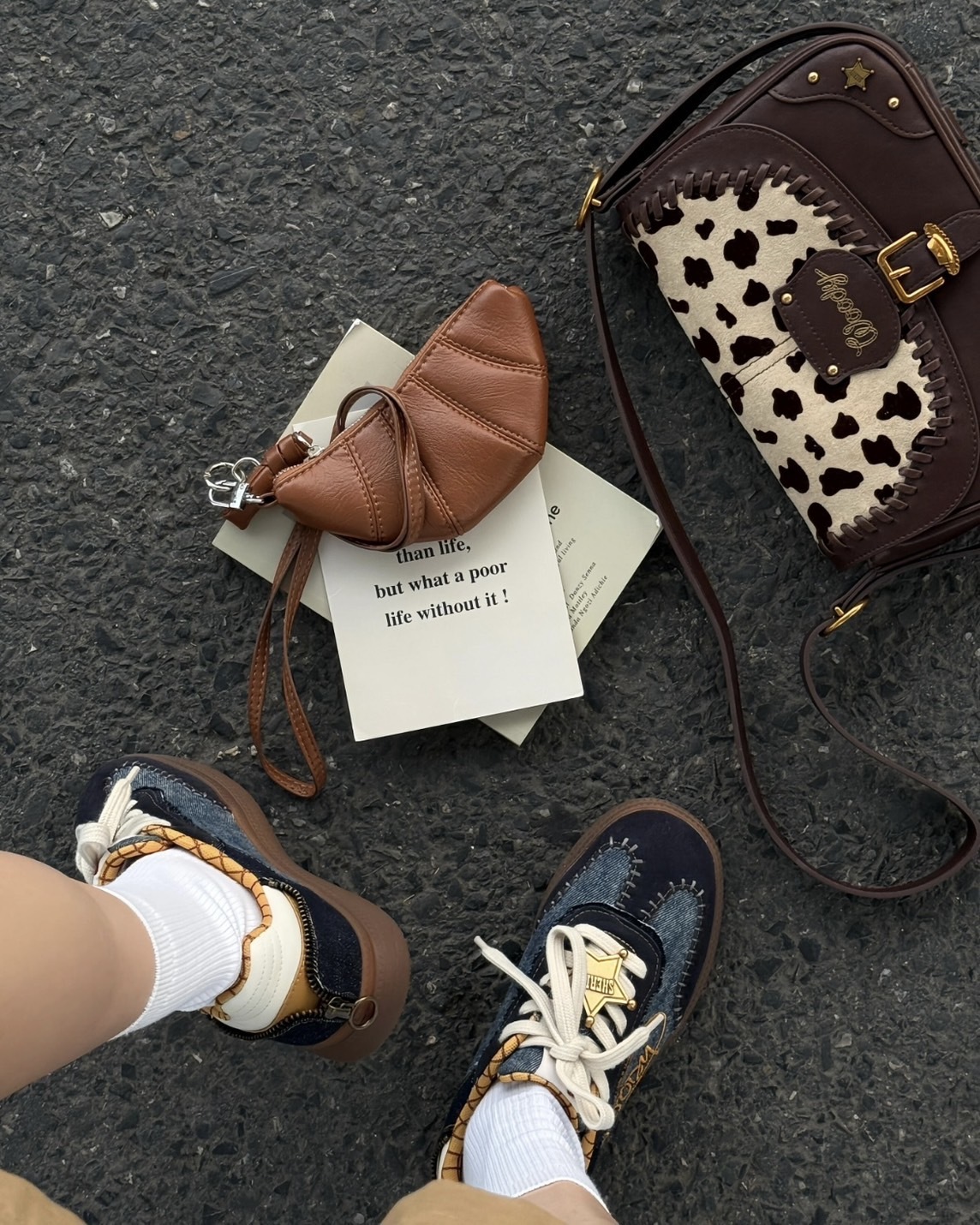 【現貨】DIsney x Teenmix woody 玩具總動員 牛仔 側背包 2款