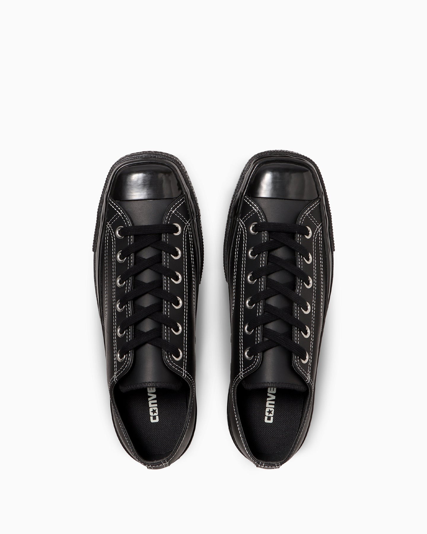 預購┃CONVERSE ALL STAR SQUARETOE LE OX 低筒 方頭 皮革 真皮 全黑