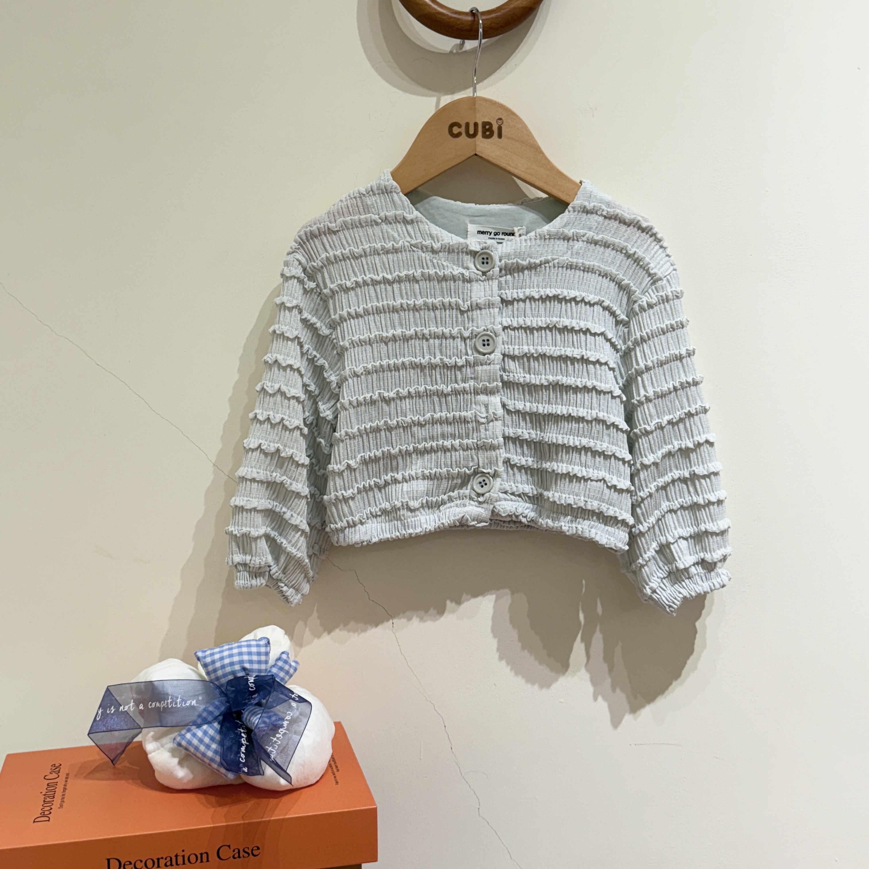 韓國 Merry Go Round- 25秋 藍色外套