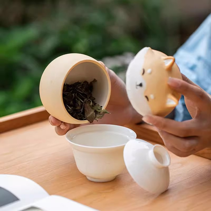 柴圓滾滾茶葉罐