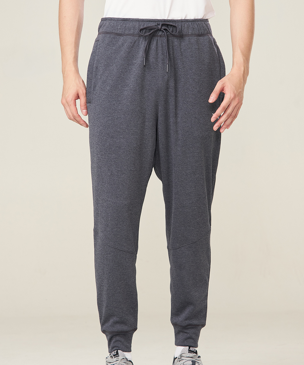 YA系列 快乾調溫男剪接縮口長褲 UE157825