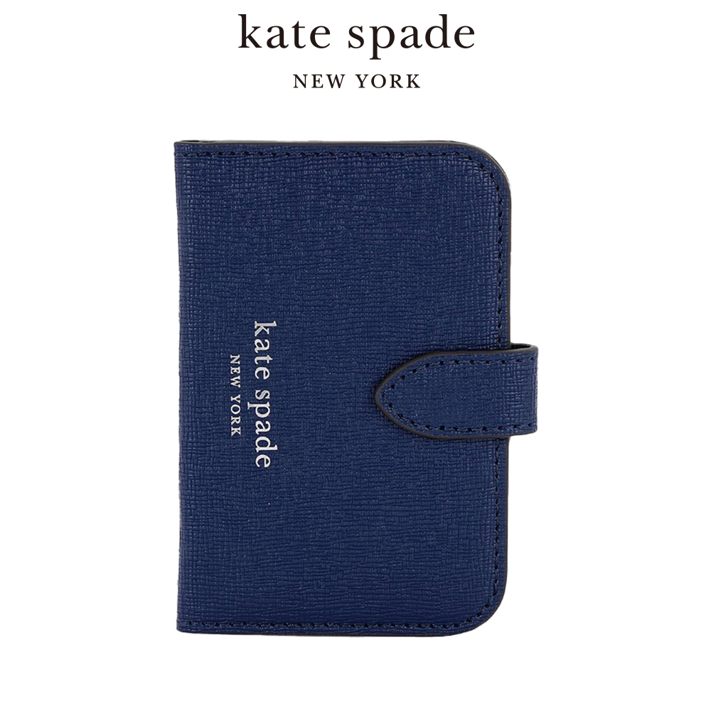 【kate spade】MagSafe 磁吸迷你掀蓋包 海軍藍