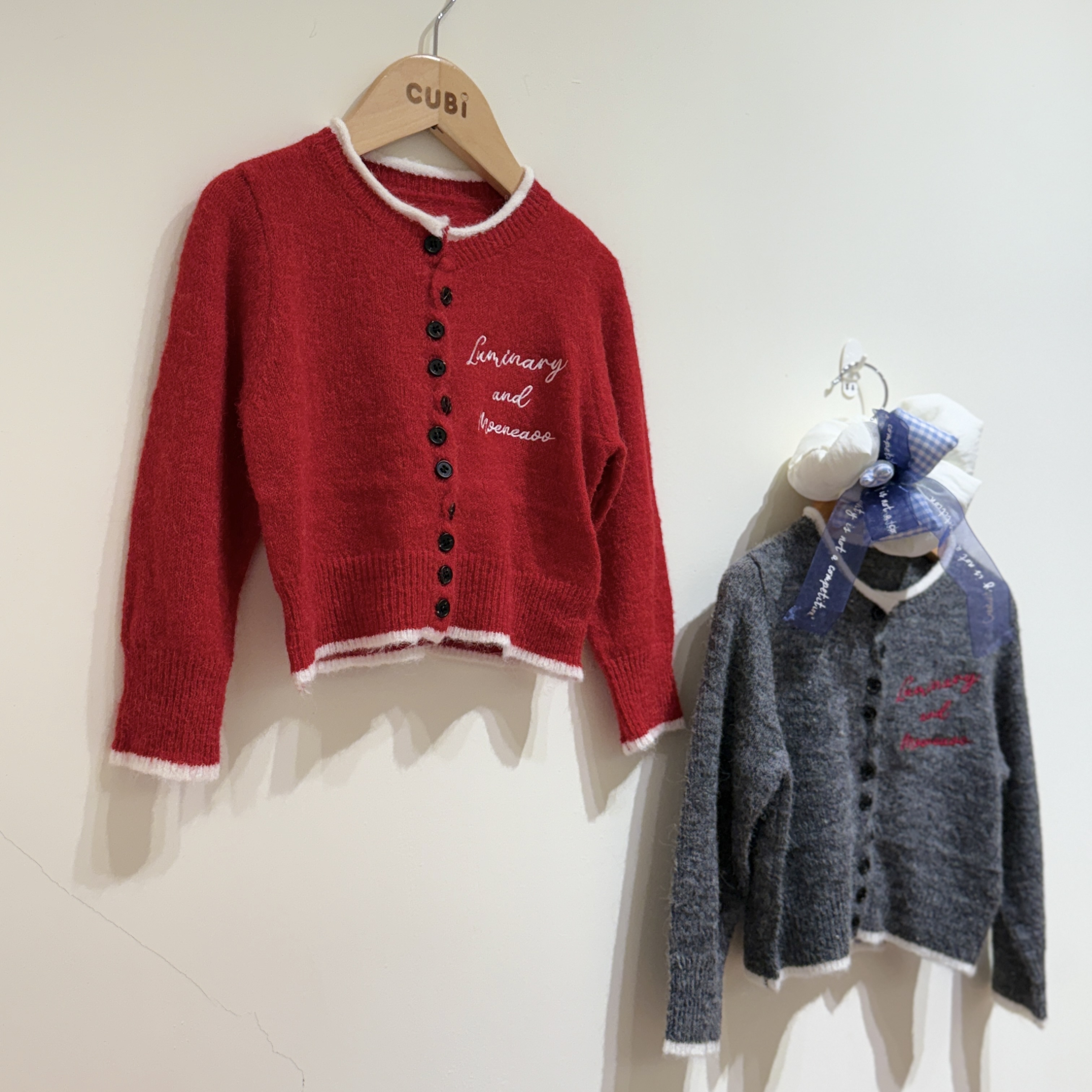 25秋 百搭造型扣毛衣（兩色）