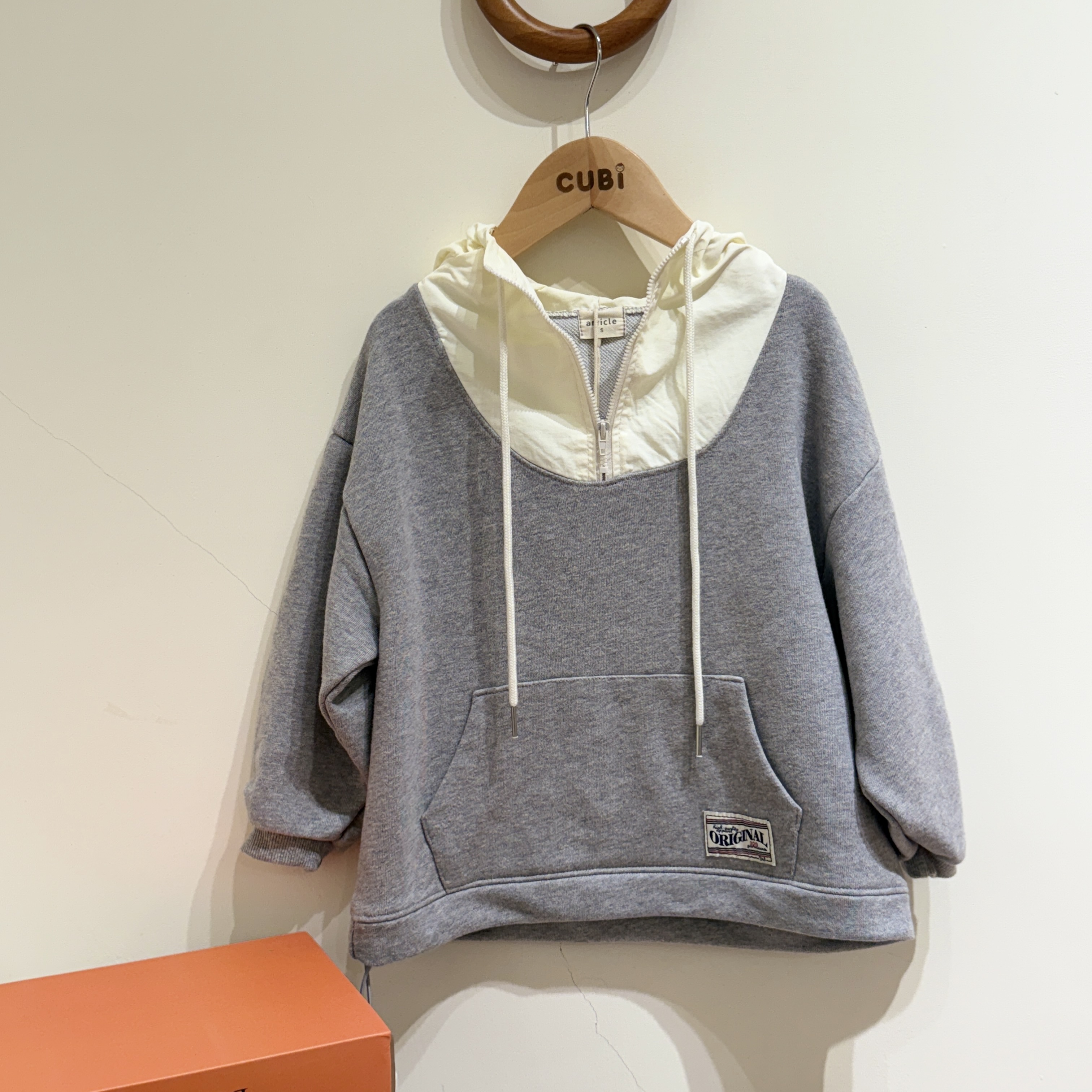 韓國 Article- 25秋 連帽拉鍊上衣