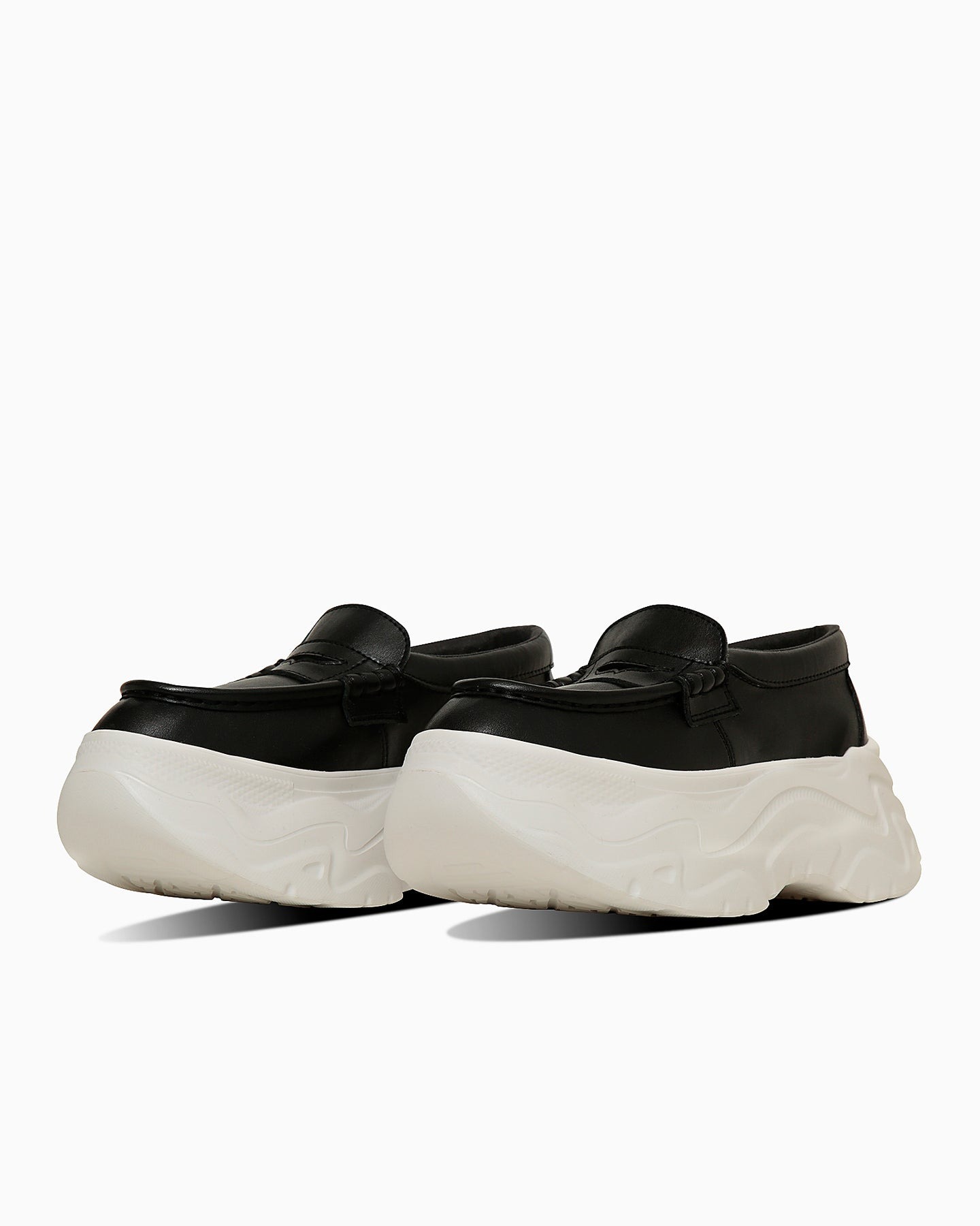 預購┃CONVERSE ALL STAR CITYHIKE LOAFER 輕量化 厚底 增高 樂福鞋 黑白