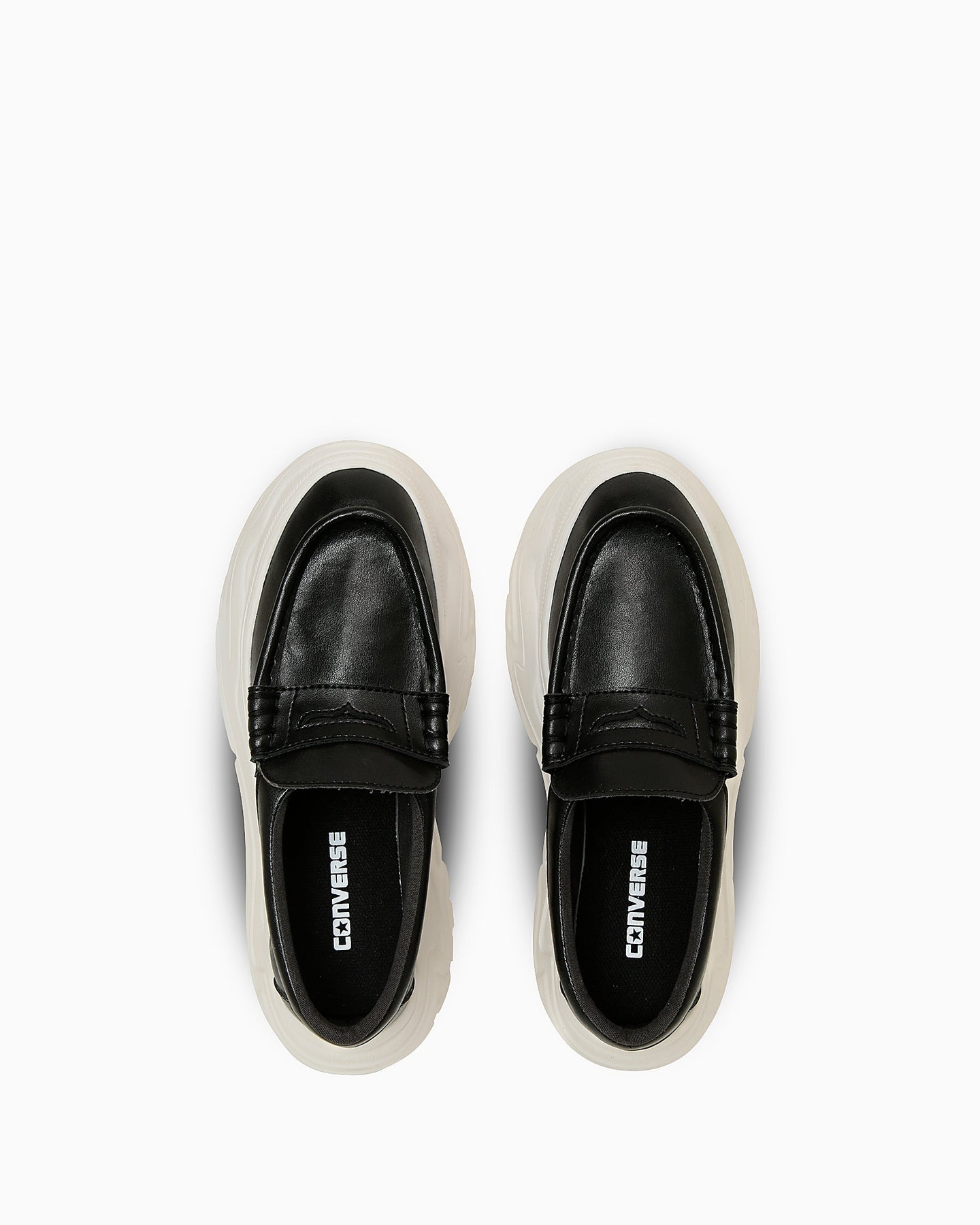 預購┃CONVERSE ALL STAR CITYHIKE LOAFER 輕量化 厚底 增高 樂福鞋 黑白