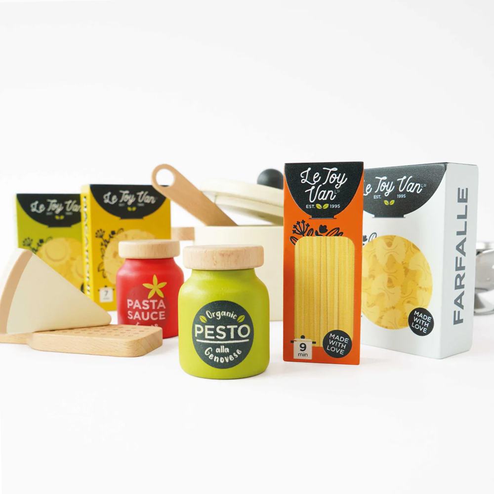 Le Toy Van 角色扮演 - 義大利麵烹飪玩具組
