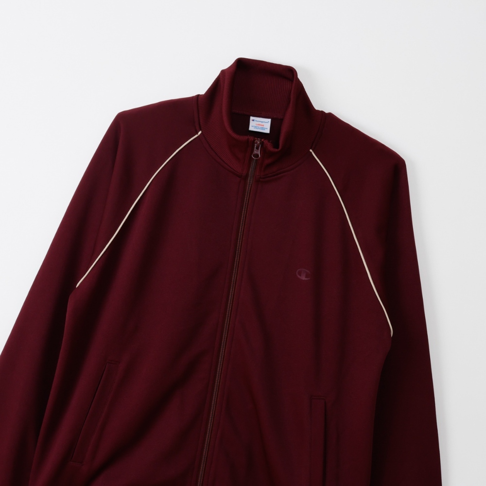 男款-CASUAL 連肩袖運動外套-深紅色（C3-C605-935）