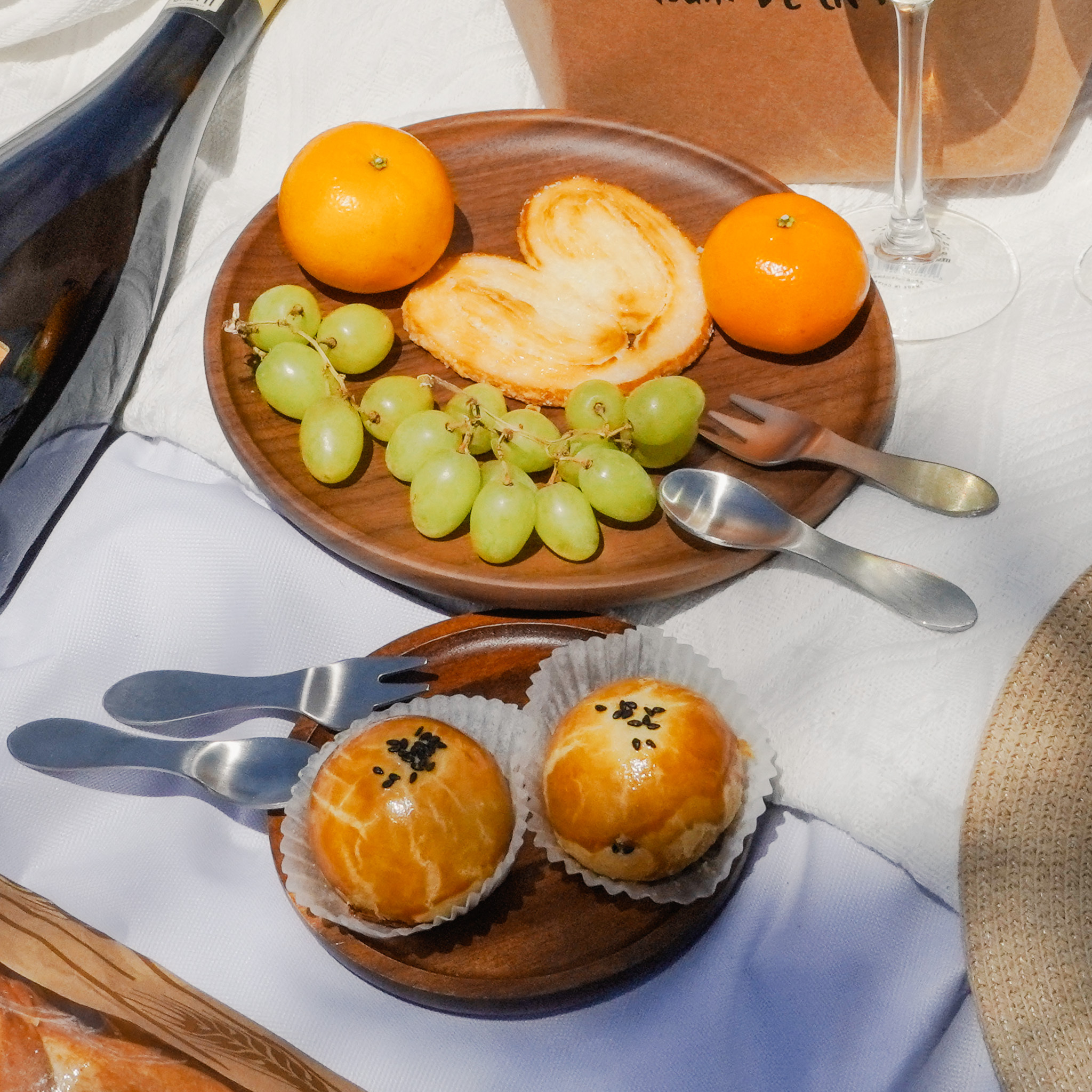 午後微醺・雙人野餐杯盤餐具組│網美必拍、閨蜜禮物、午後小酌