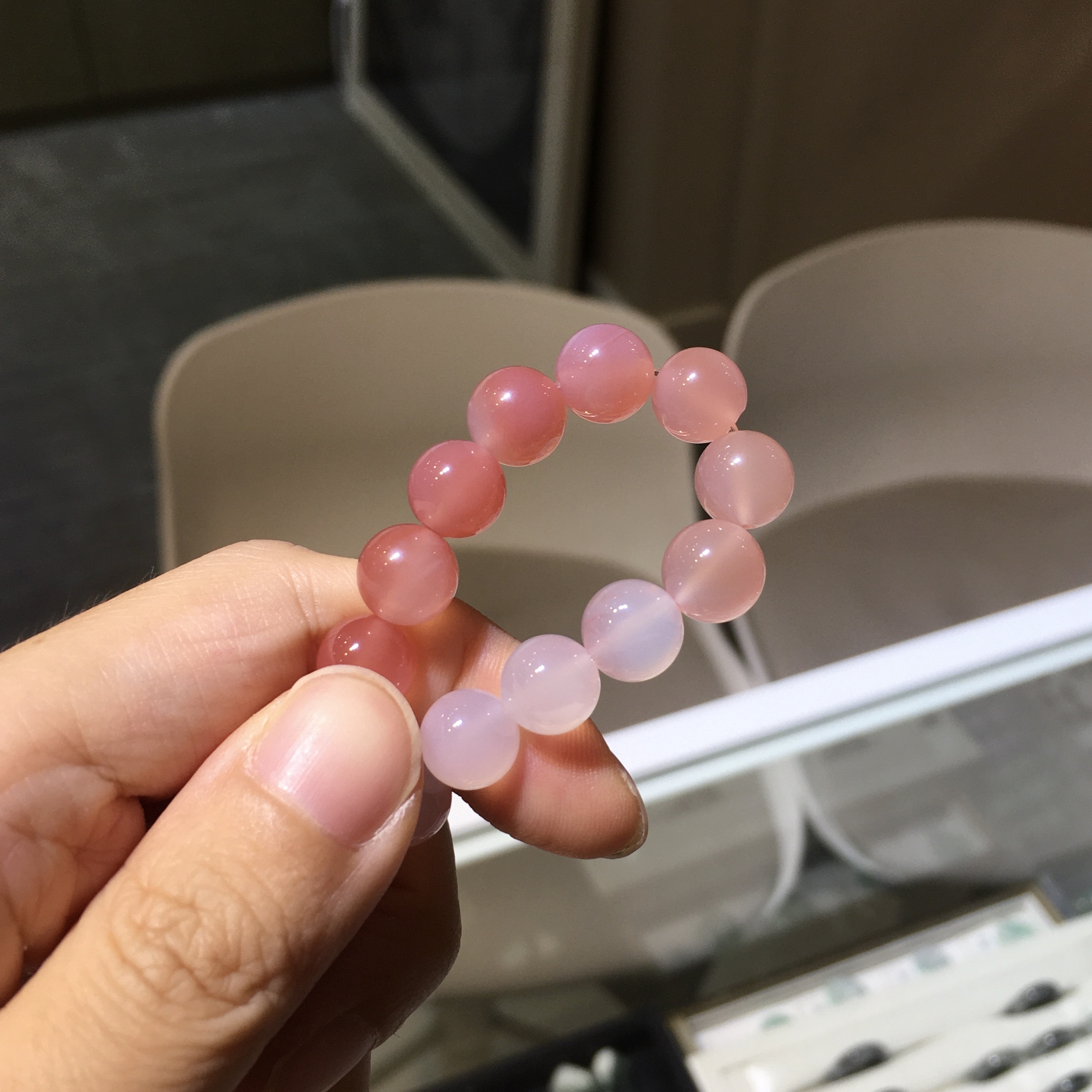 緋紅瑪瑙手串 58156 9mm