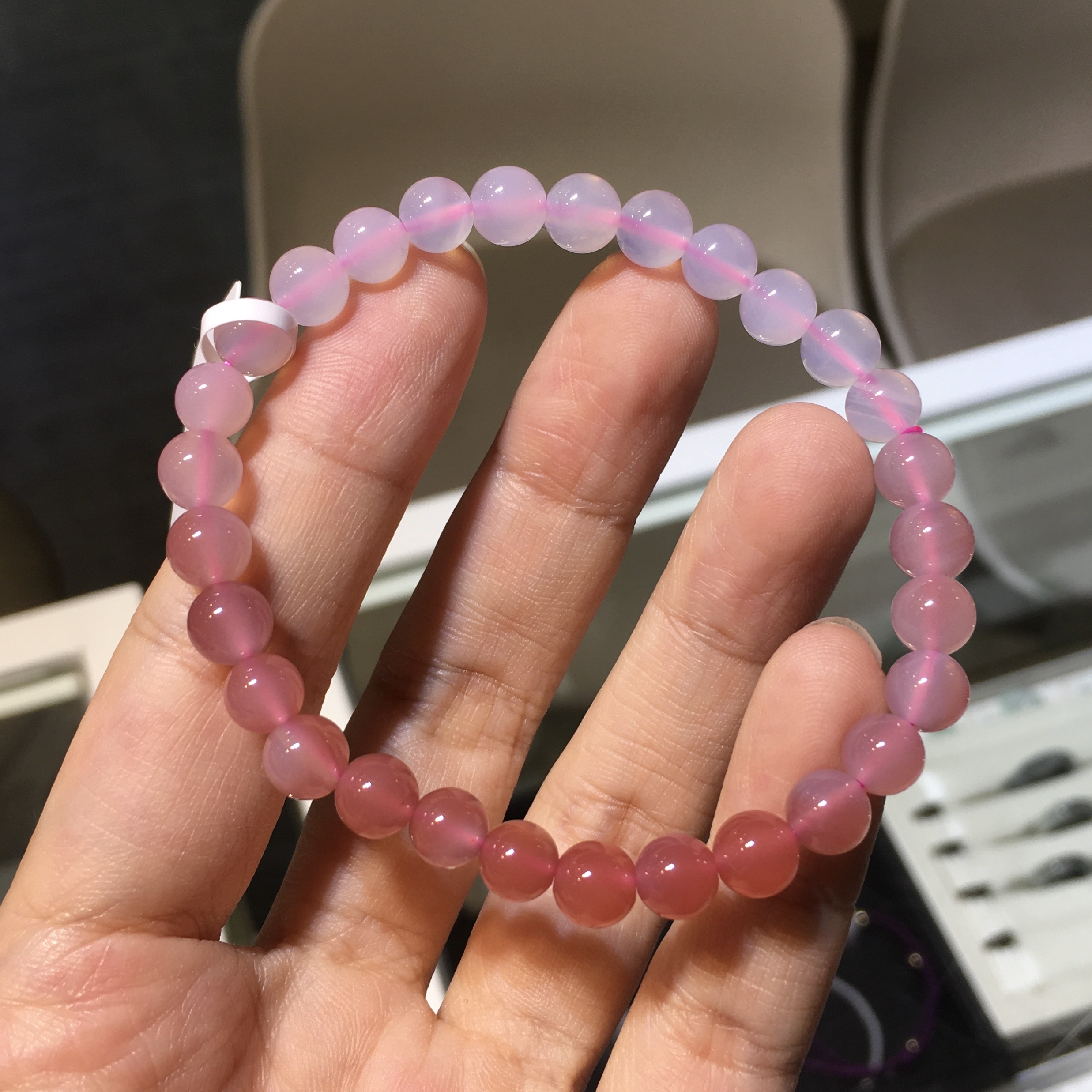 緋紅瑪瑙手串 58186 6.5mm