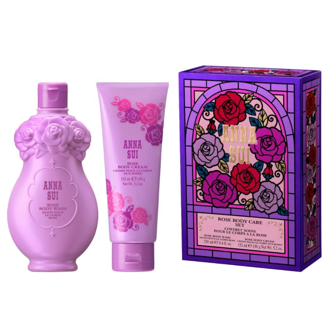 [限定] ANNA SUI Rose Body Care Set 玫瑰身體潤膚保養套裝