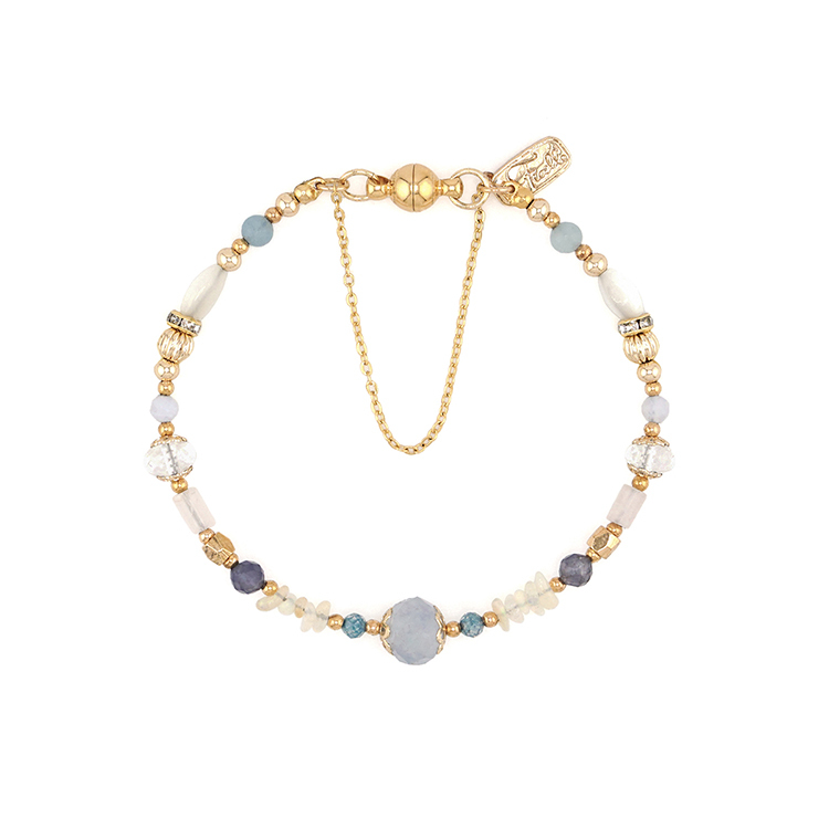 《十一周年慶限定款》留下 – 海藍寶 – 手鍊