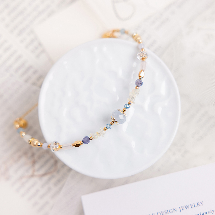 《十一周年慶限定款》留下 – 海藍寶 – 手鍊