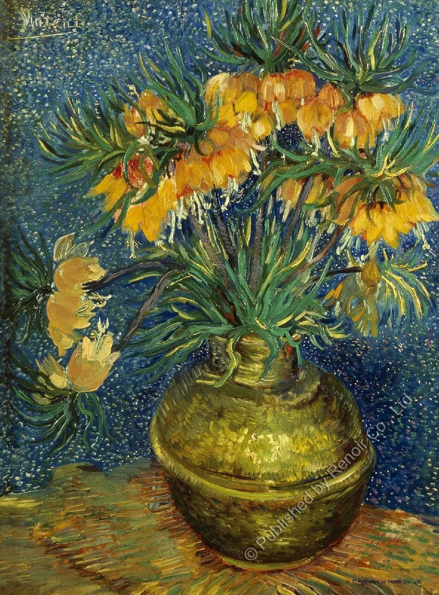 【雷諾瓦拼圖】貝母花/梵谷 II