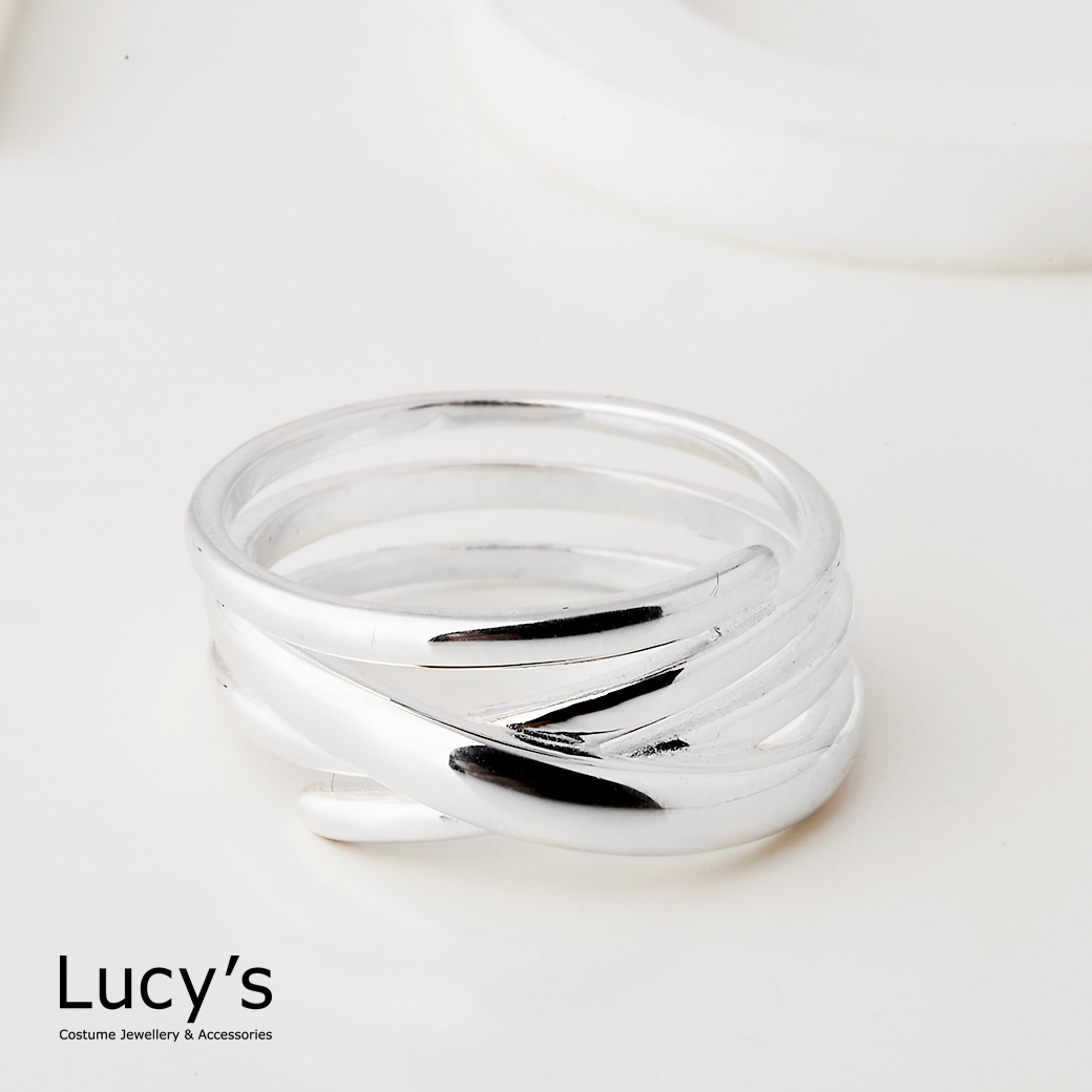 925純銀 纏繞 戒指 (122556/77760)