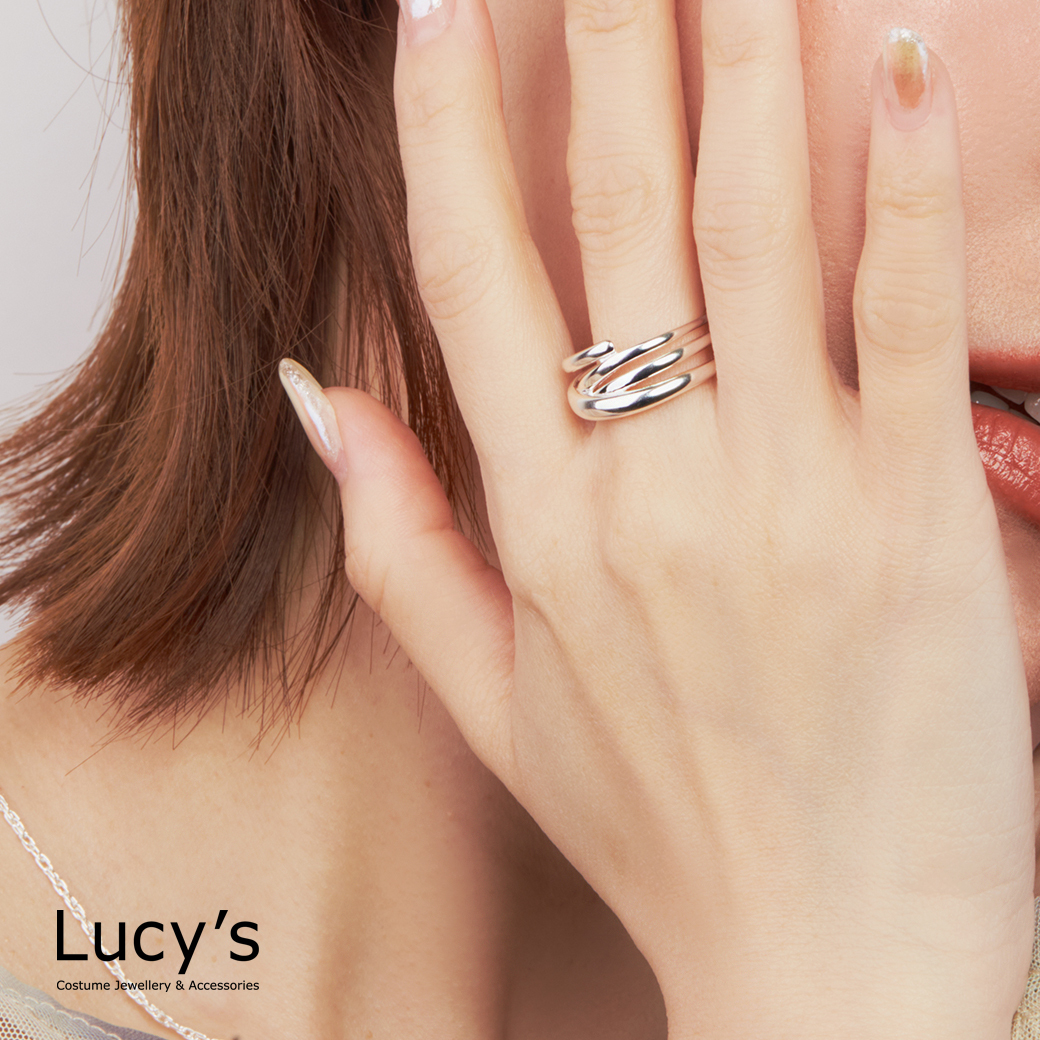 925純銀 纏繞 戒指 (122556/77760)