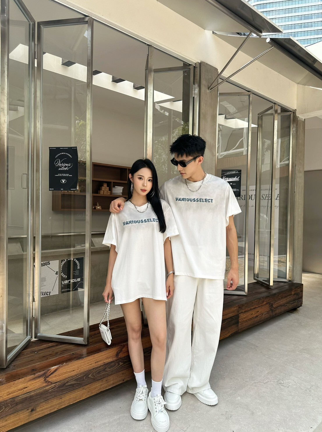 時光印記‘Timeworn—牛仔貼布繡上衣