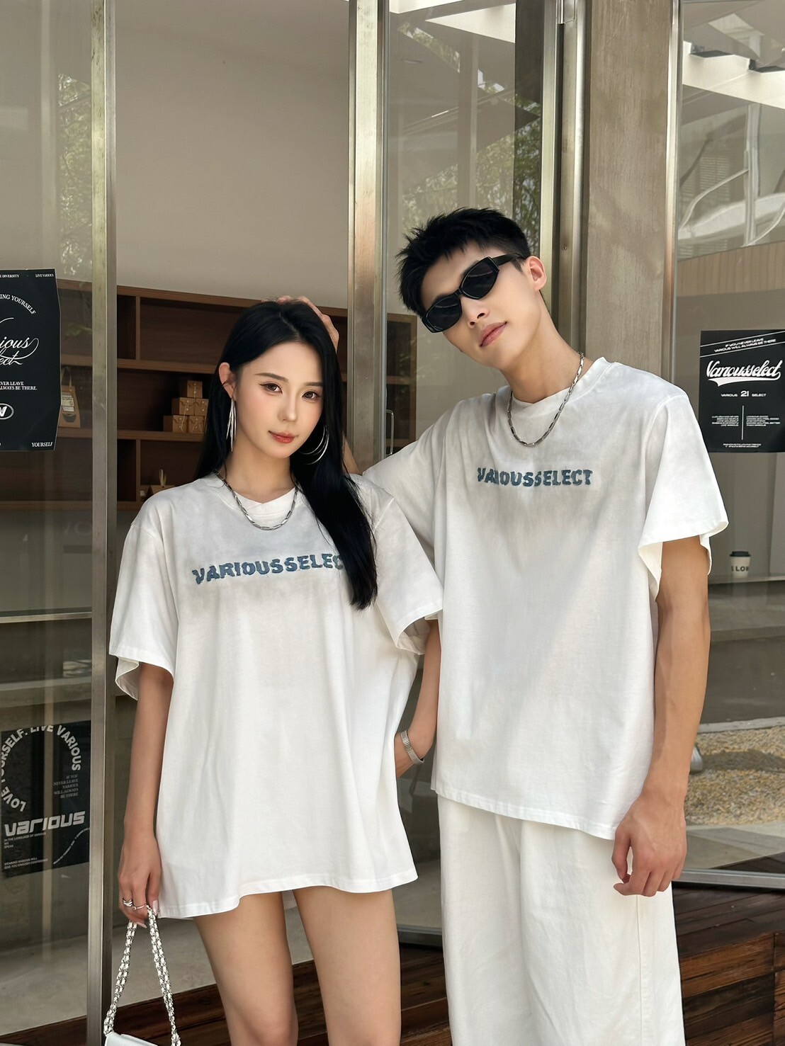 時光印記‘Timeworn—牛仔貼布繡上衣