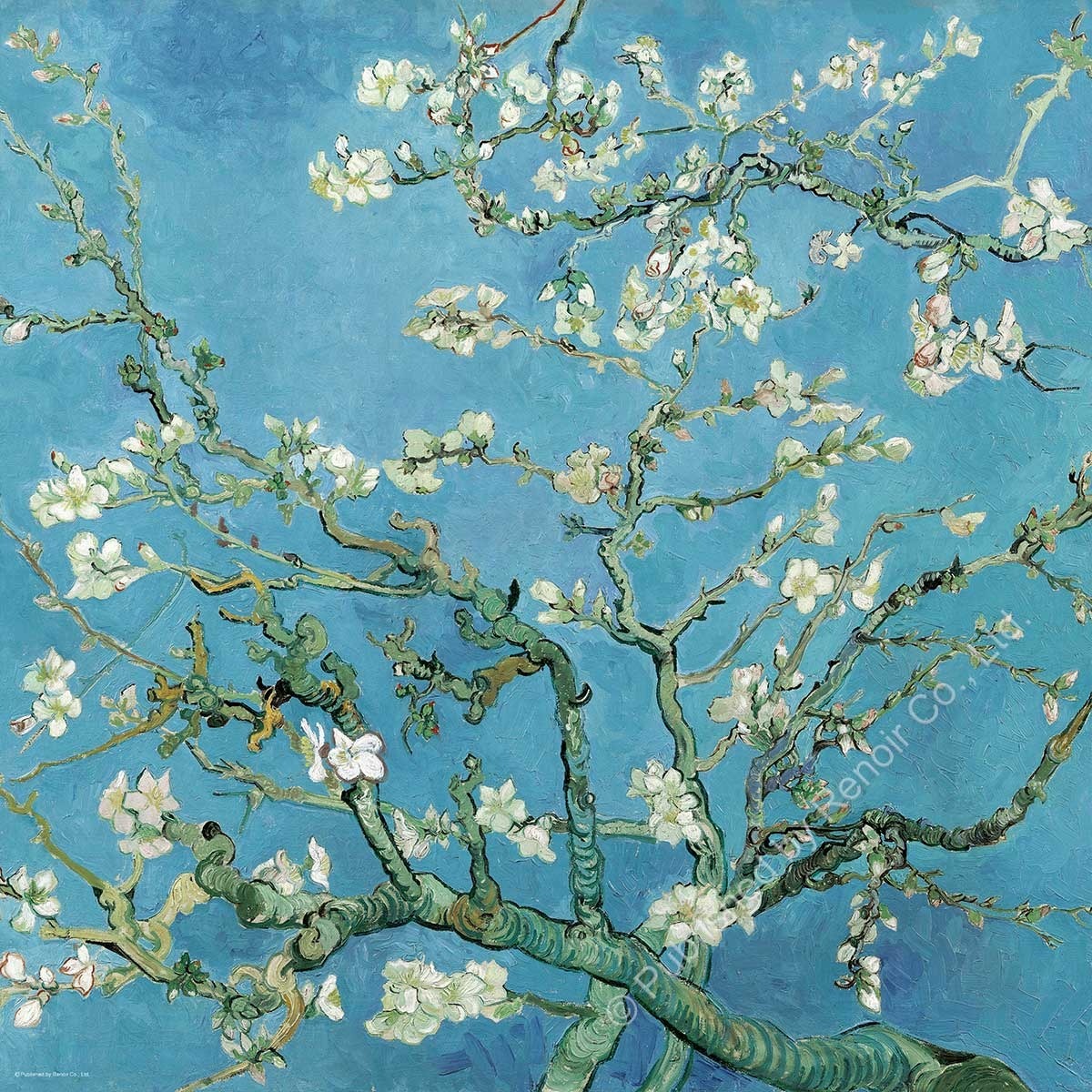 【雷諾瓦拼圖】盛開的杏樹/梵谷/星幻紙