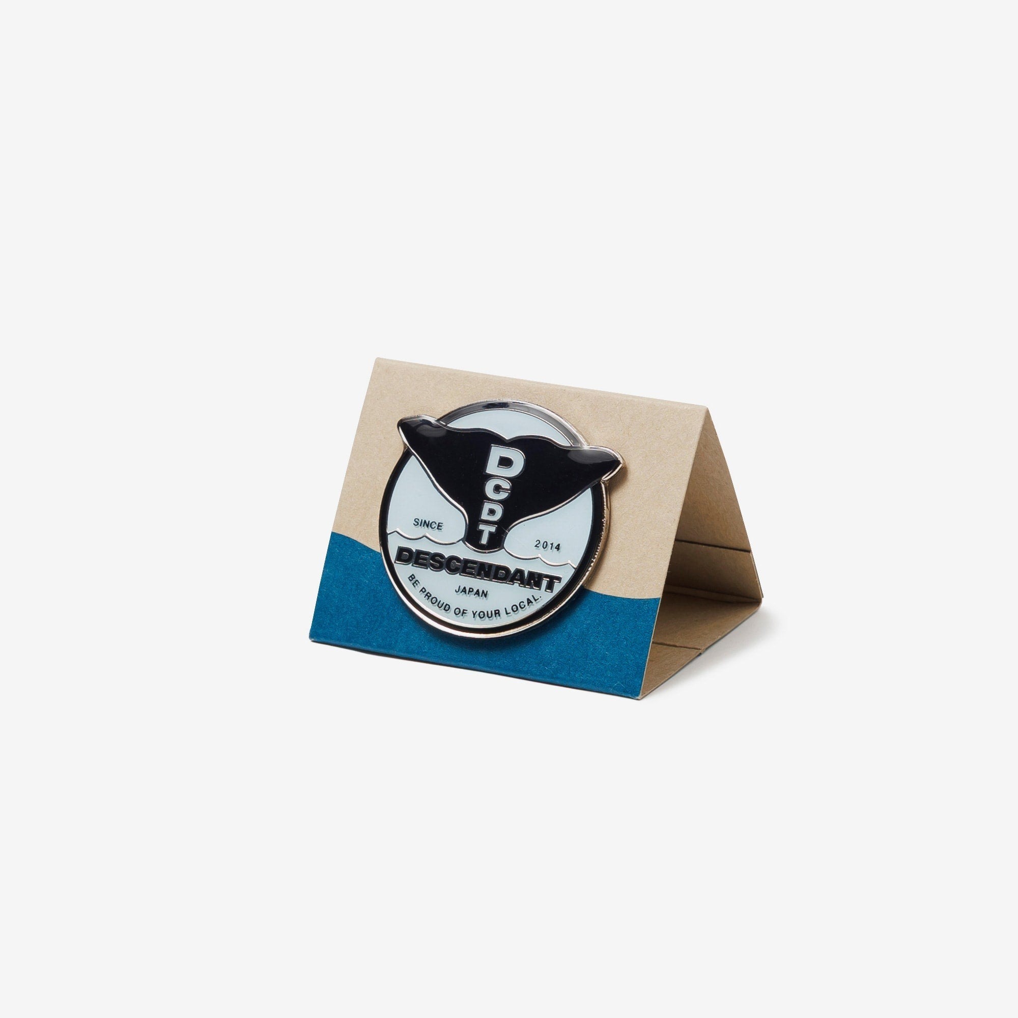 2025AW DESCENDANT FLUKE UP PINS 虎鯨 鯨魚 胸針 別針 現貨 252MYDS-AC03