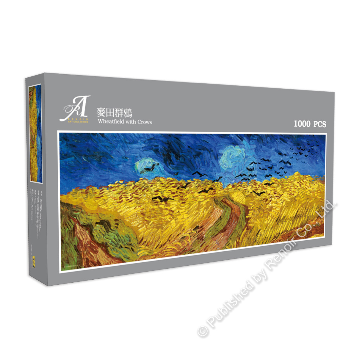 【雷諾瓦拼圖】麥田群鴉/梵谷/長幅