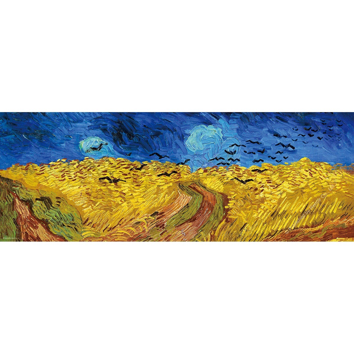 【雷諾瓦拼圖】麥田群鴉/梵谷/長幅
