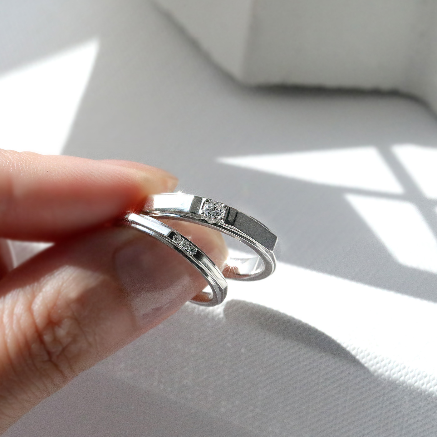 時光方舟 — 鑽石男戒