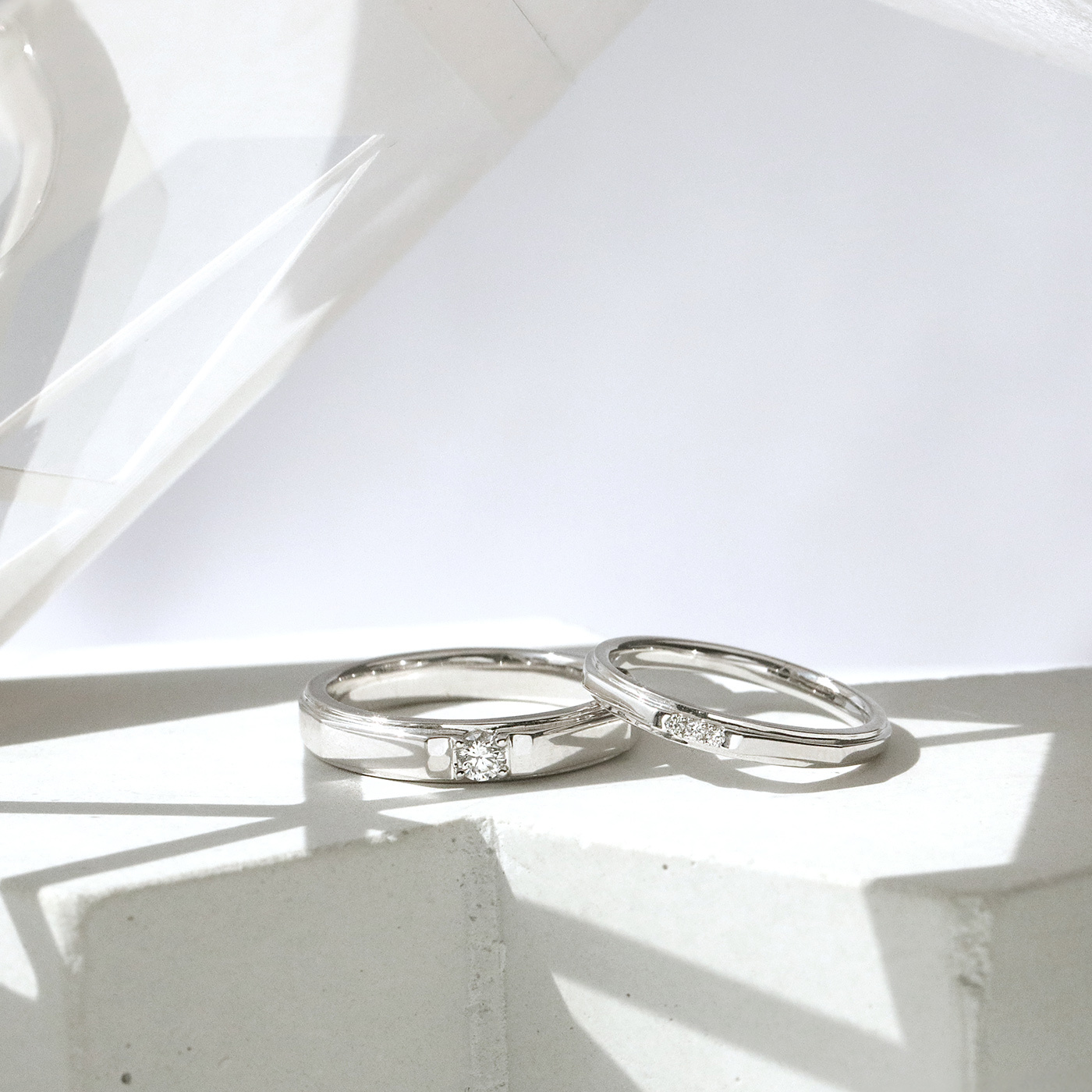 時光方舟 — 鑽石對戒