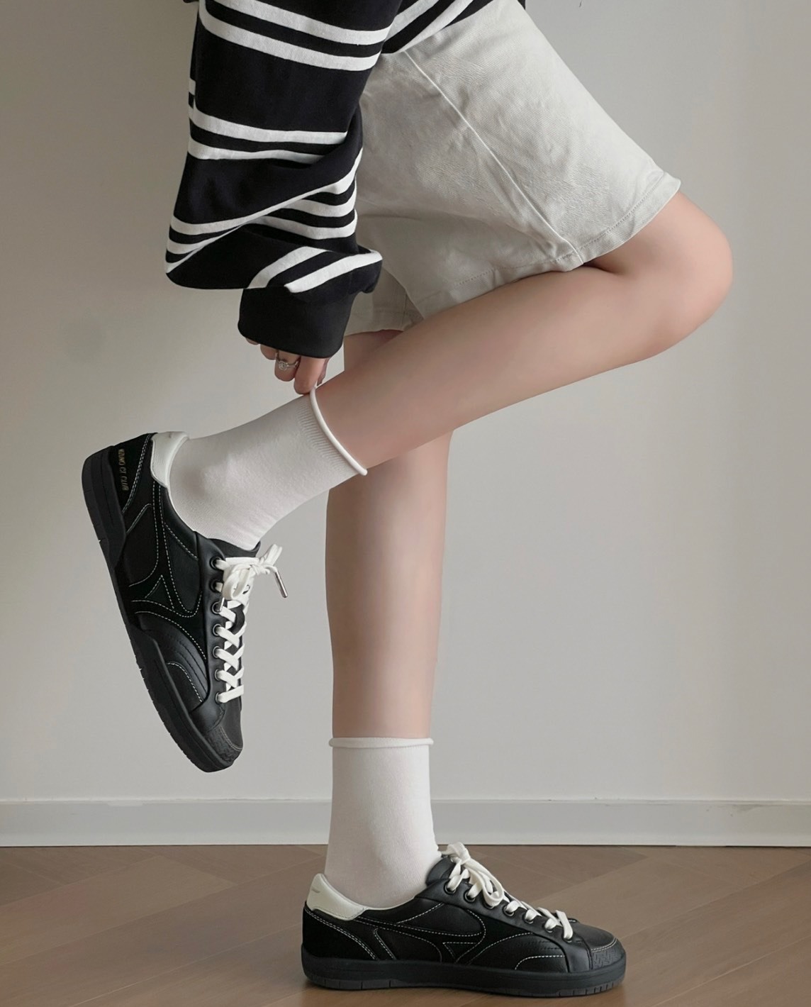 【預購】MIZUNO CT CLUB 黑白 D1GH261005